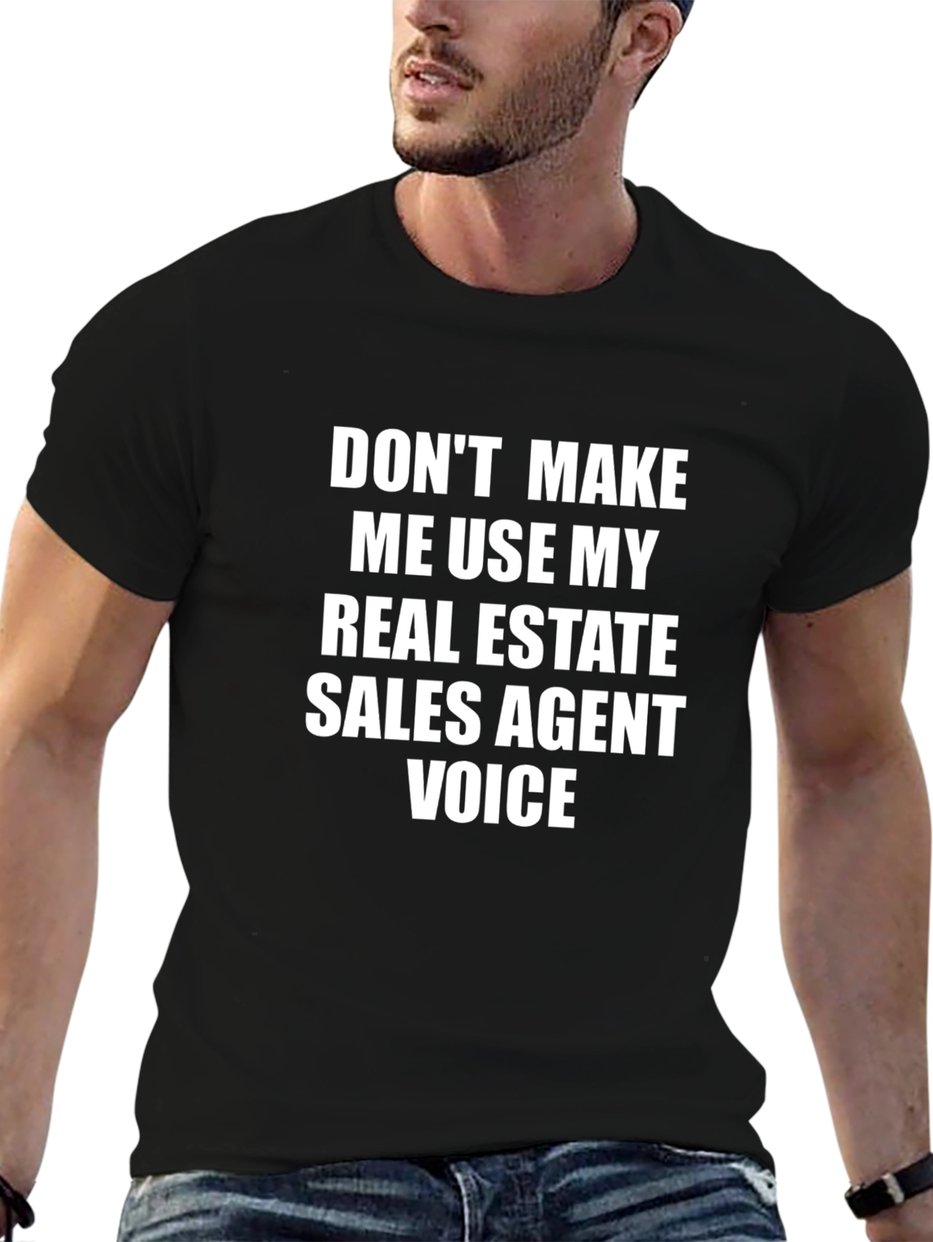 Real Estate Sales Agent Voice T-Shirt