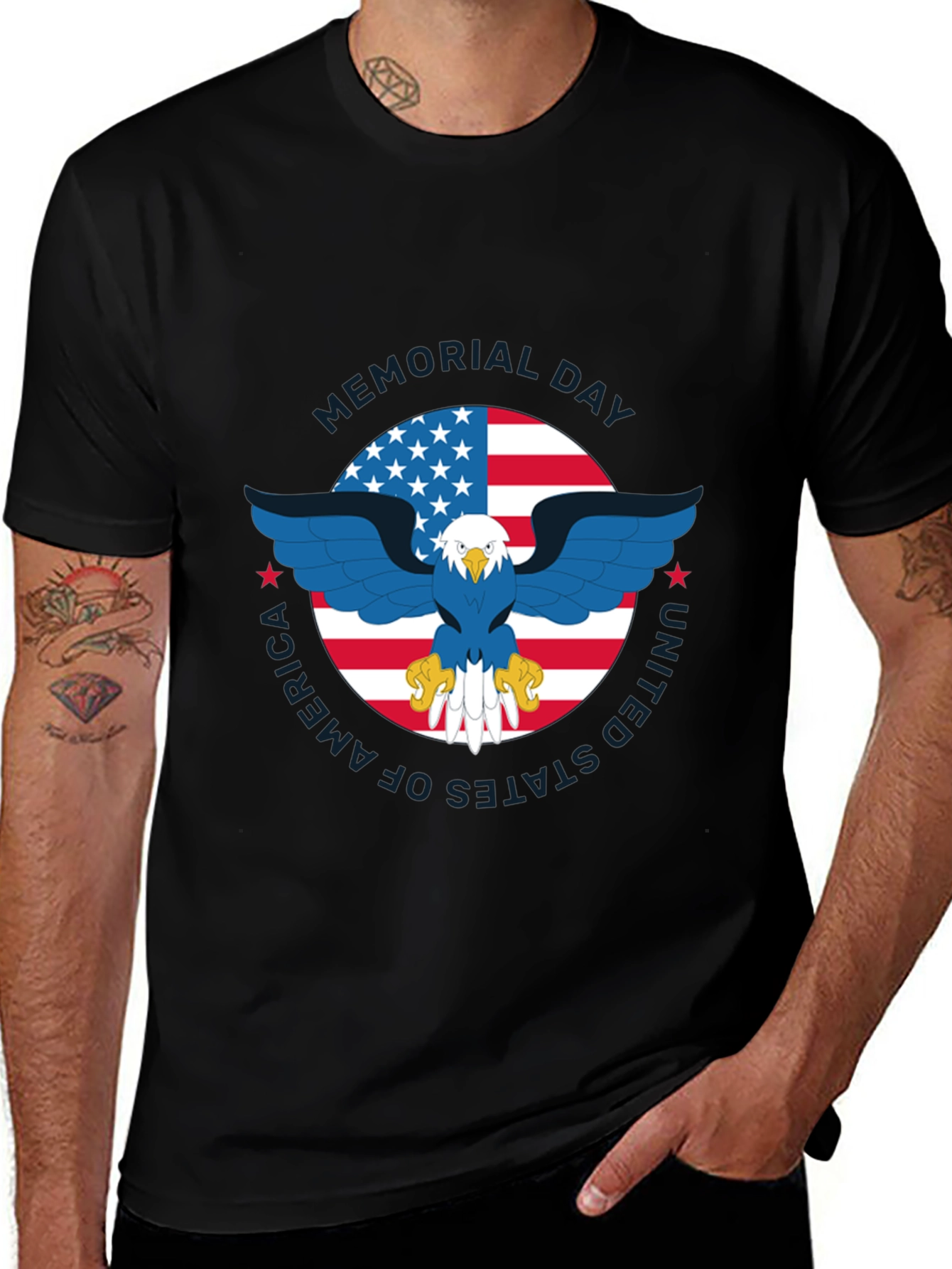 Memorial Day Eagle T-Shirt