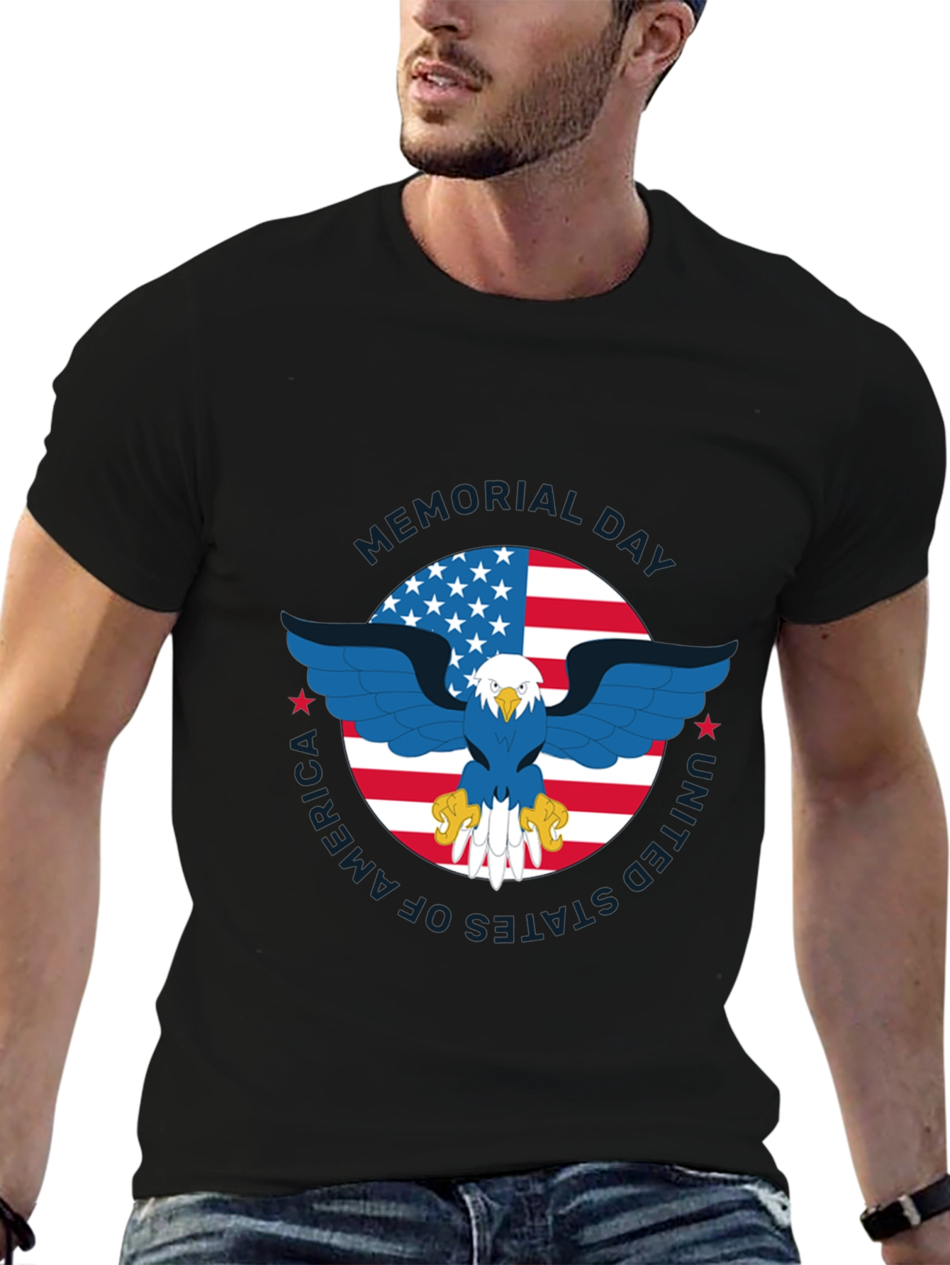 Memorial Day Eagle T-Shirt