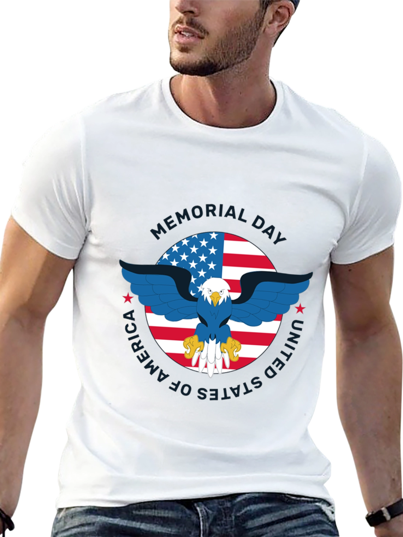 Memorial Day Eagle T-Shirt