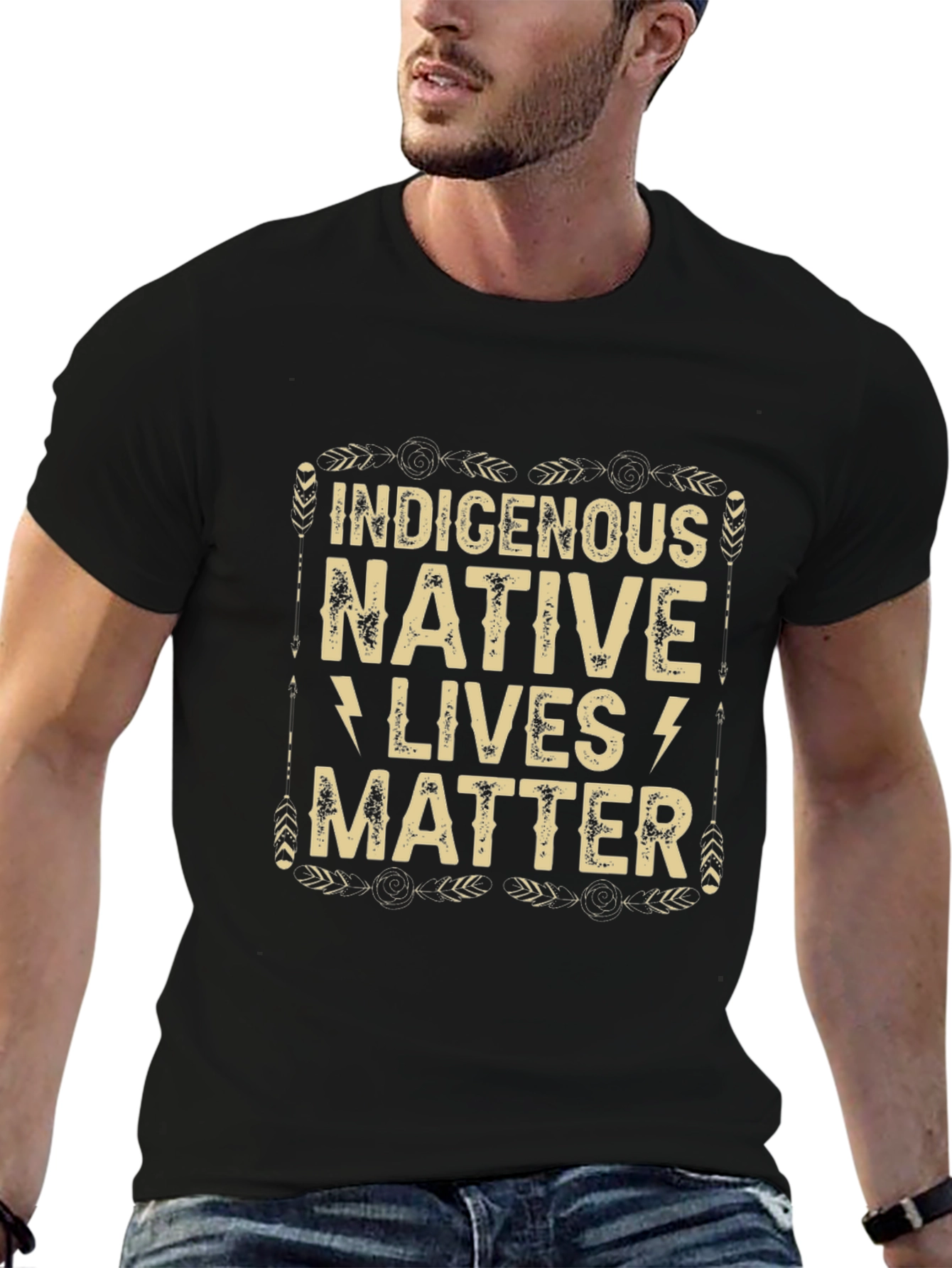 Indigenous Native Lives Matter Graphic Tee
