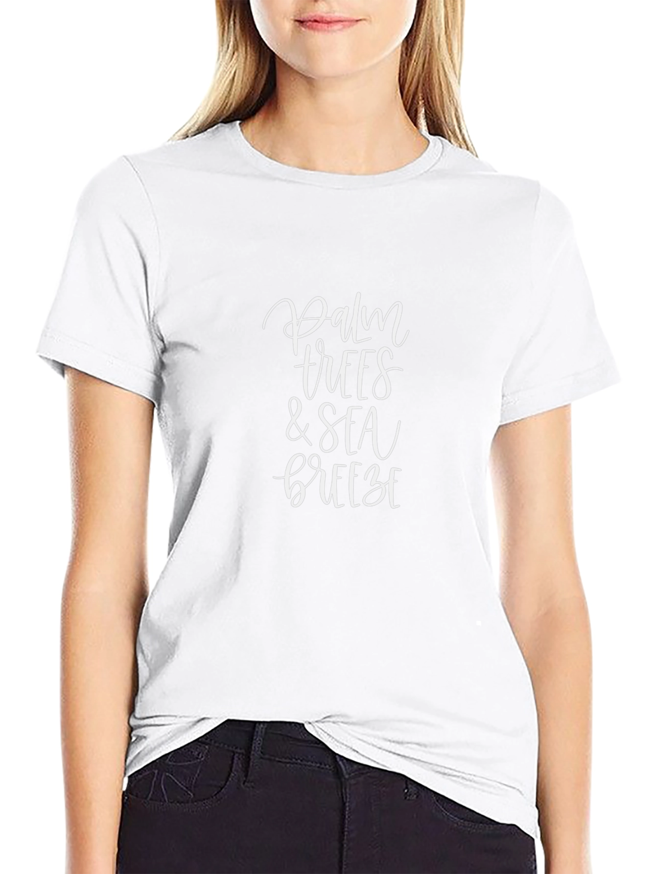 Palm Trees & Sea Breeze Graphic Tee