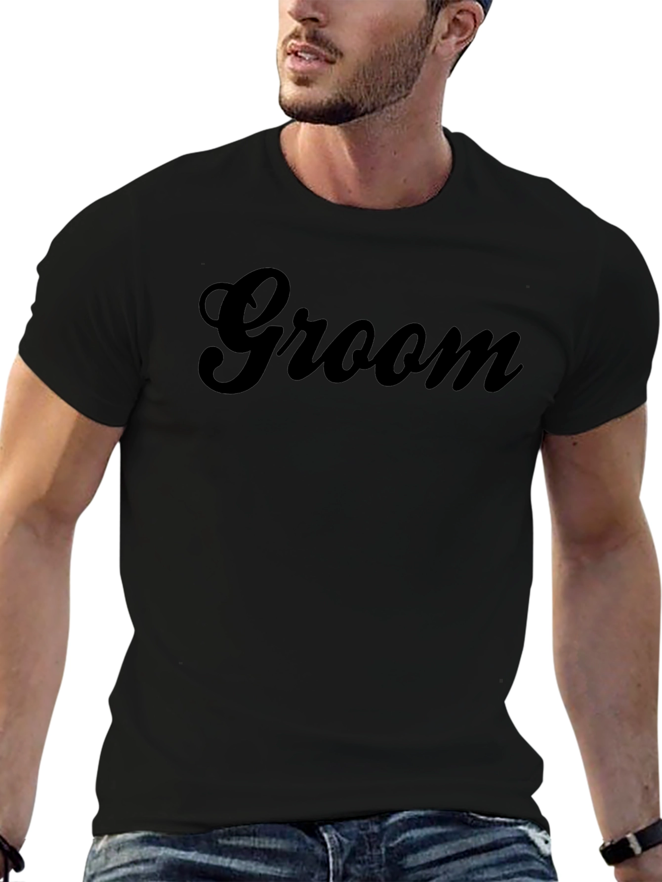 Groom Crewneck T-Shirt