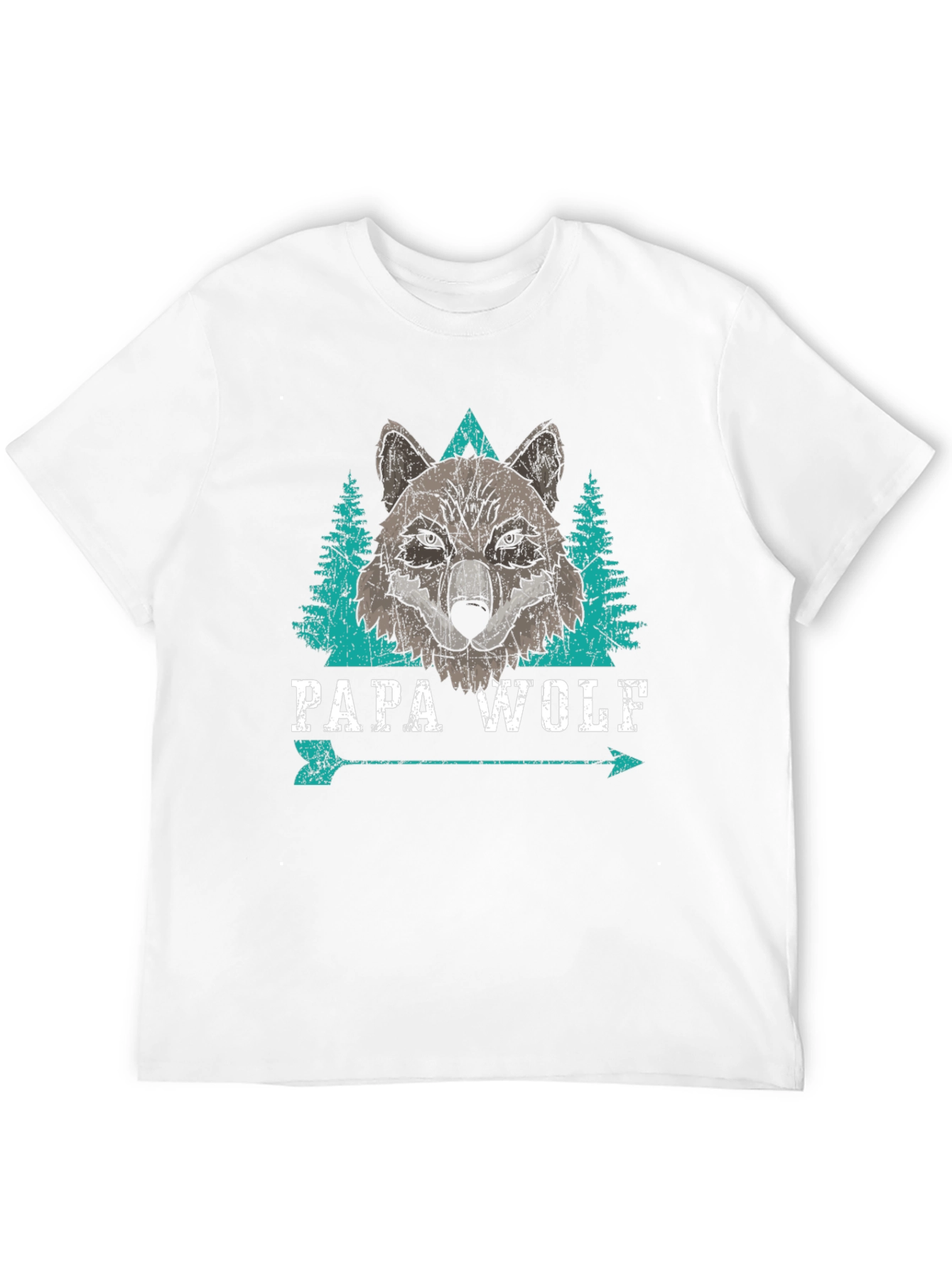 Papa Wolf Graphic T-Shirt - Mens Tee