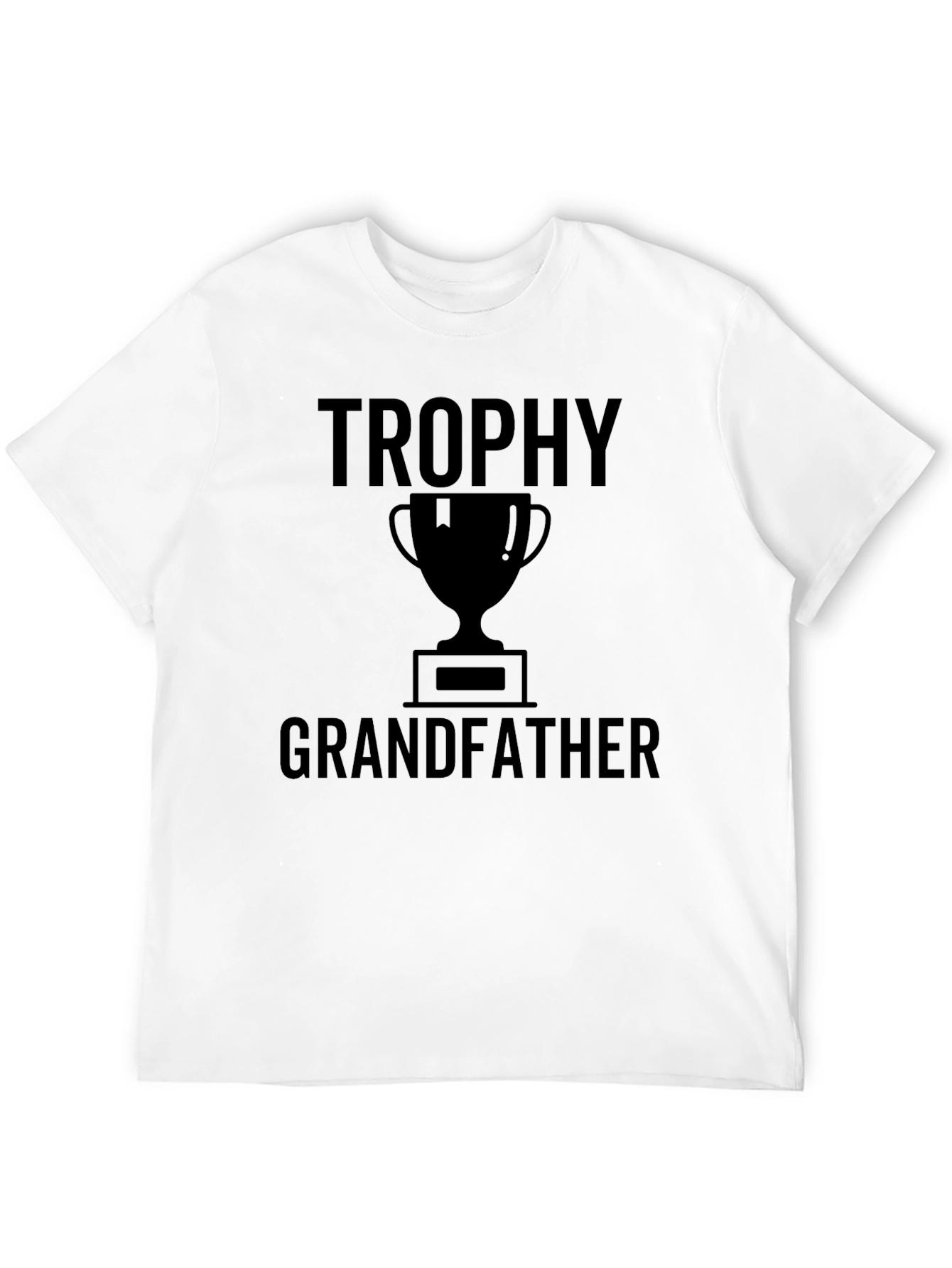 Trophy Grandfather Black T-Shirt