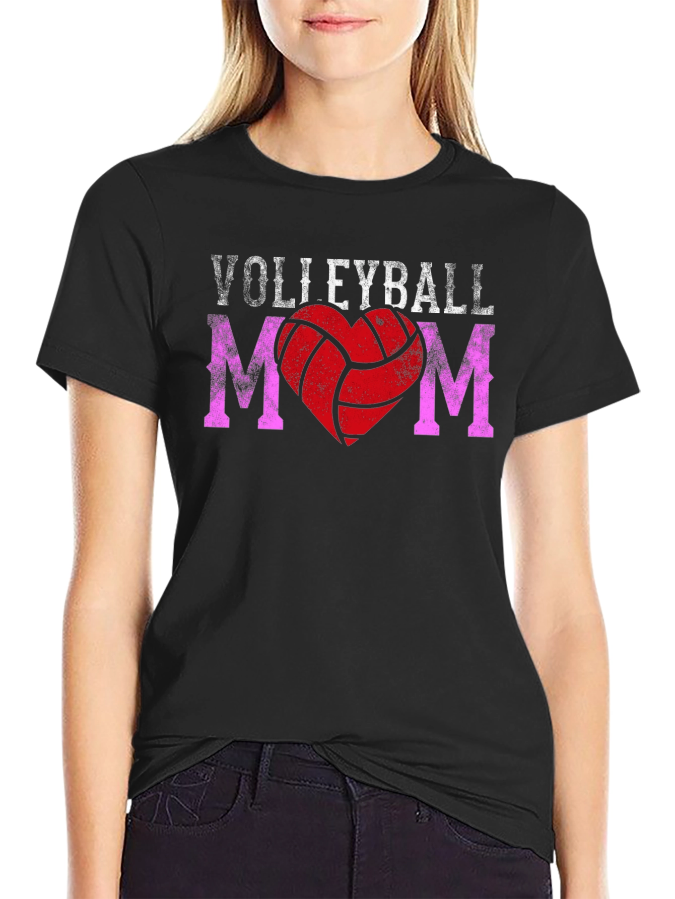 Volleyball Mom Graphic Tee