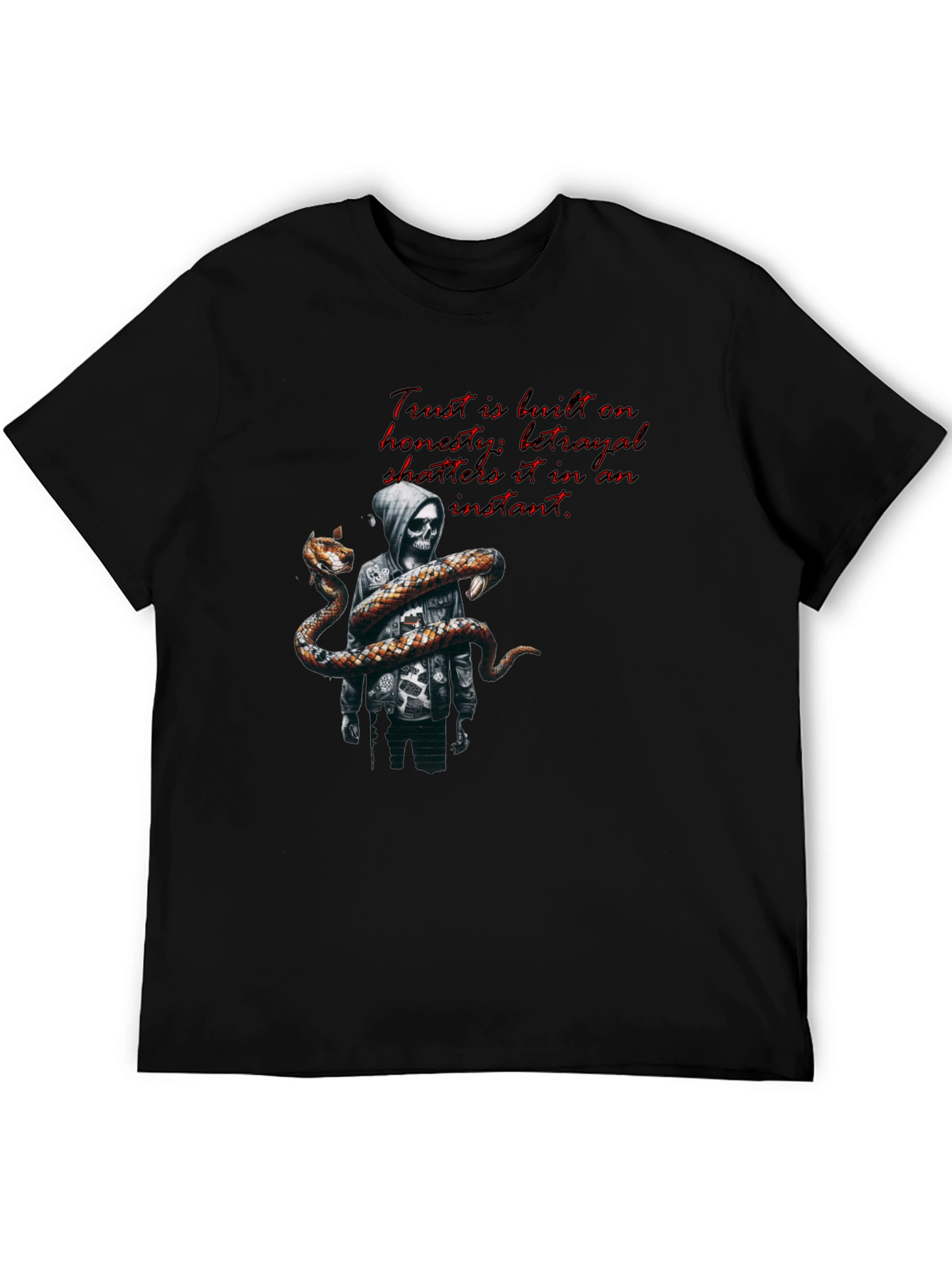 Trust Betrayal Graphic T-Shirt