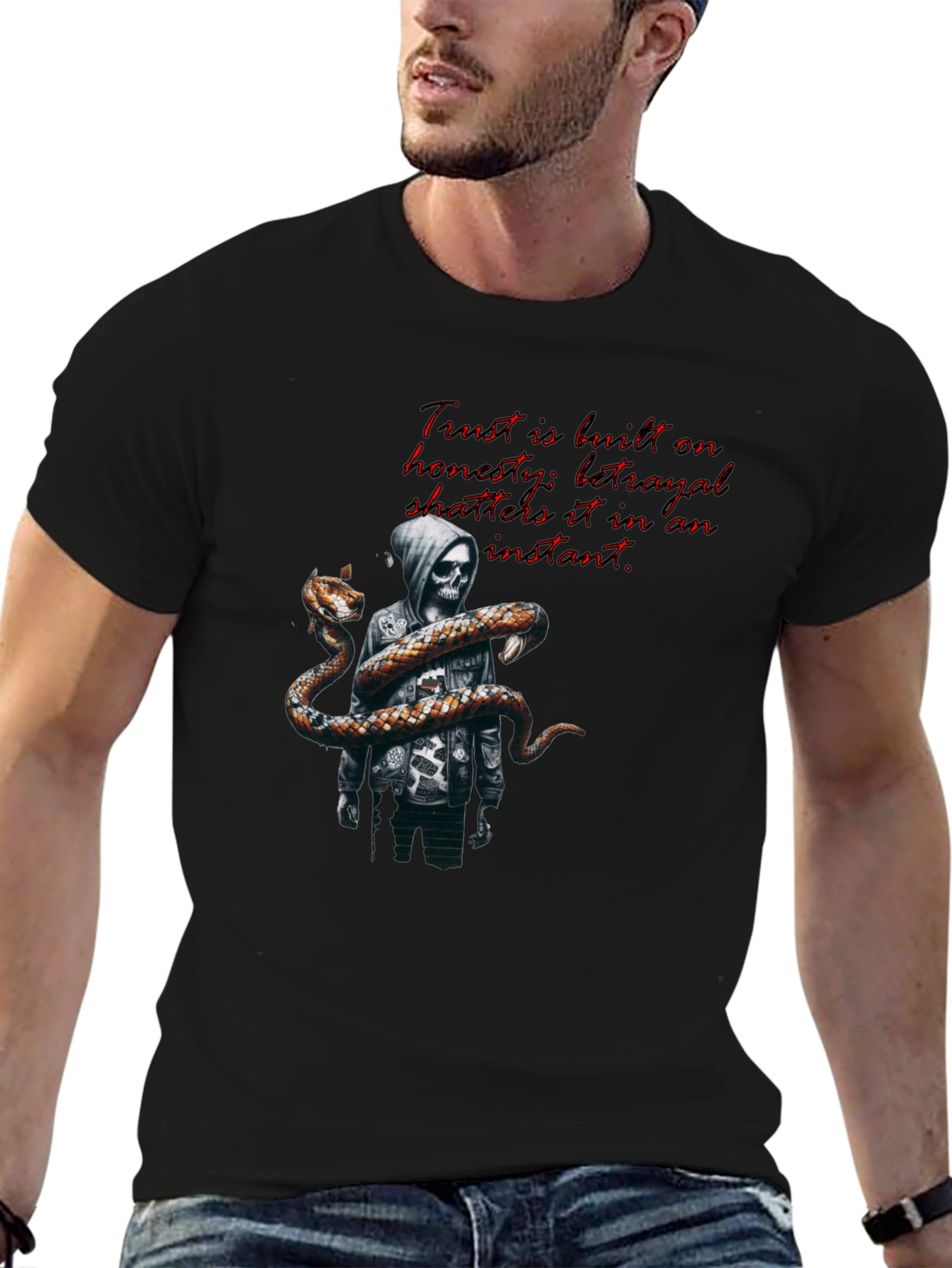Trust Betrayal Graphic T-Shirt