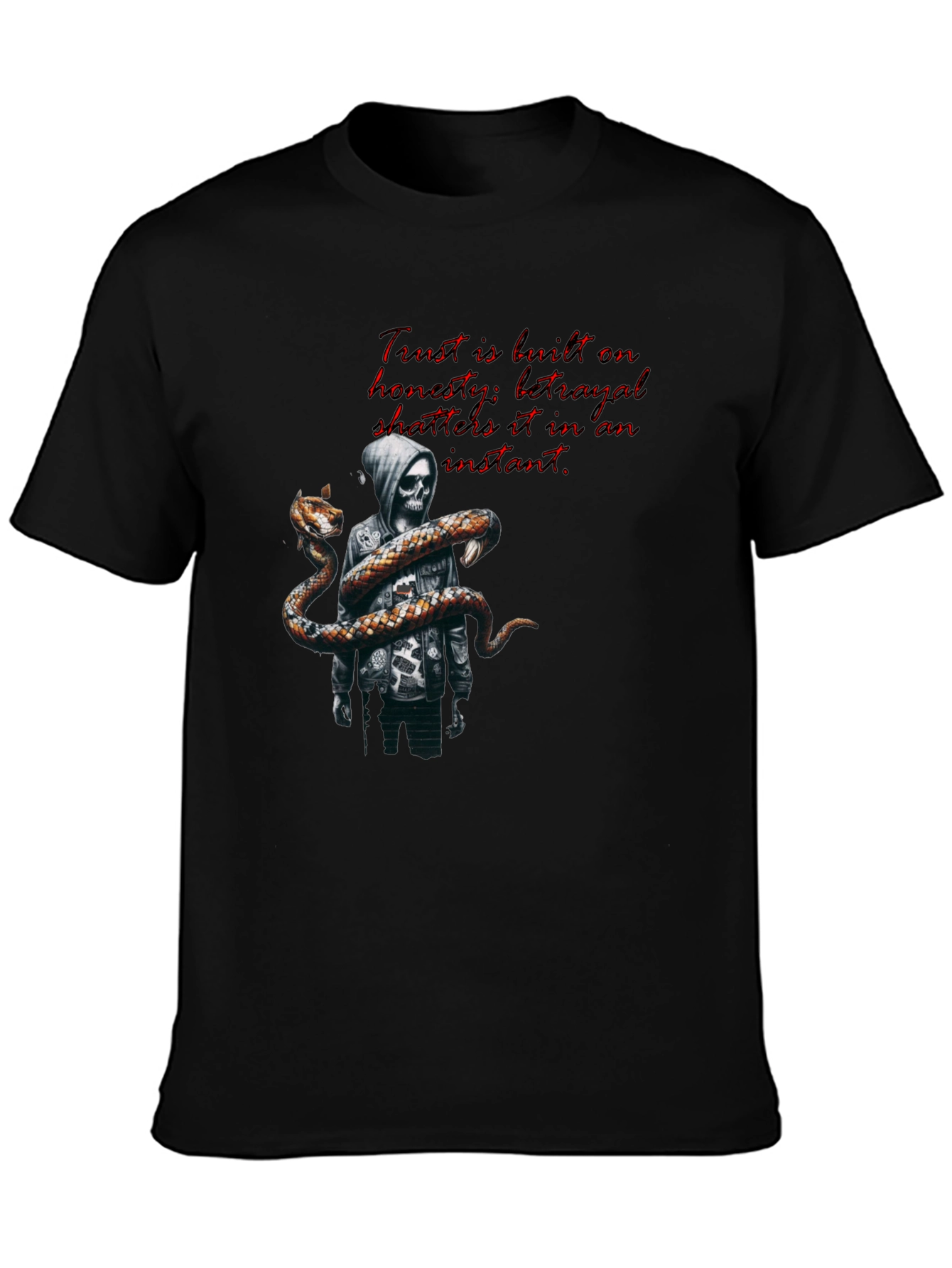 Trust Betrayal Graphic T-Shirt