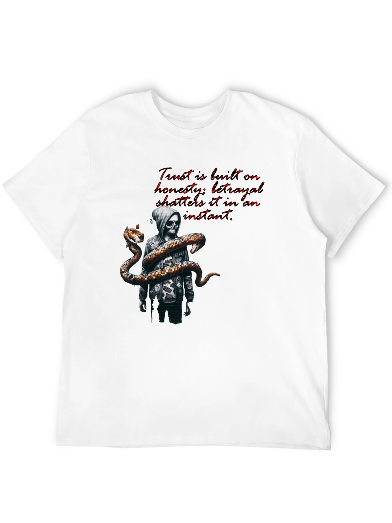 Trust Betrayal Graphic T-Shirt