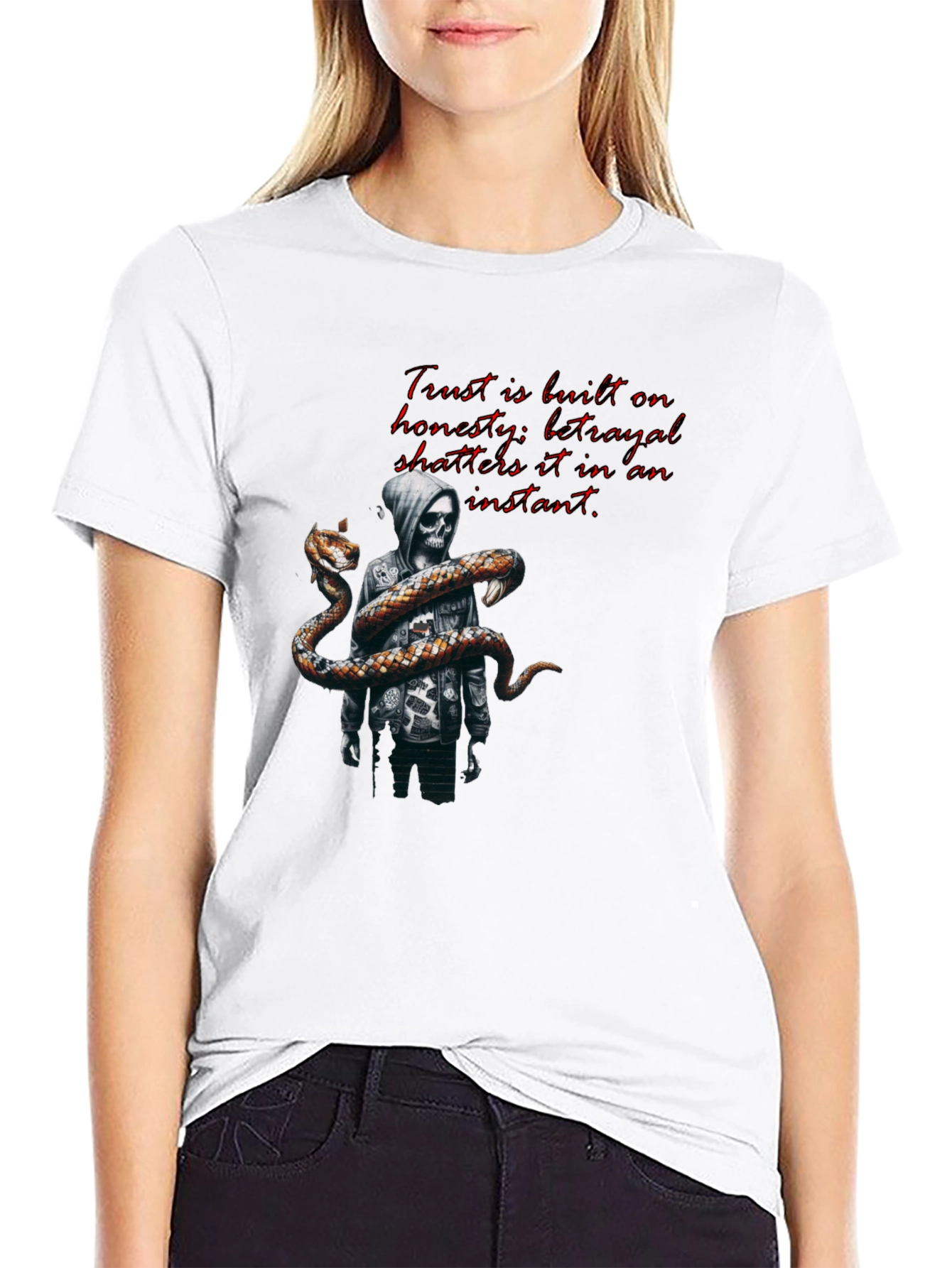 Trust Betrayal Graphic T-Shirt