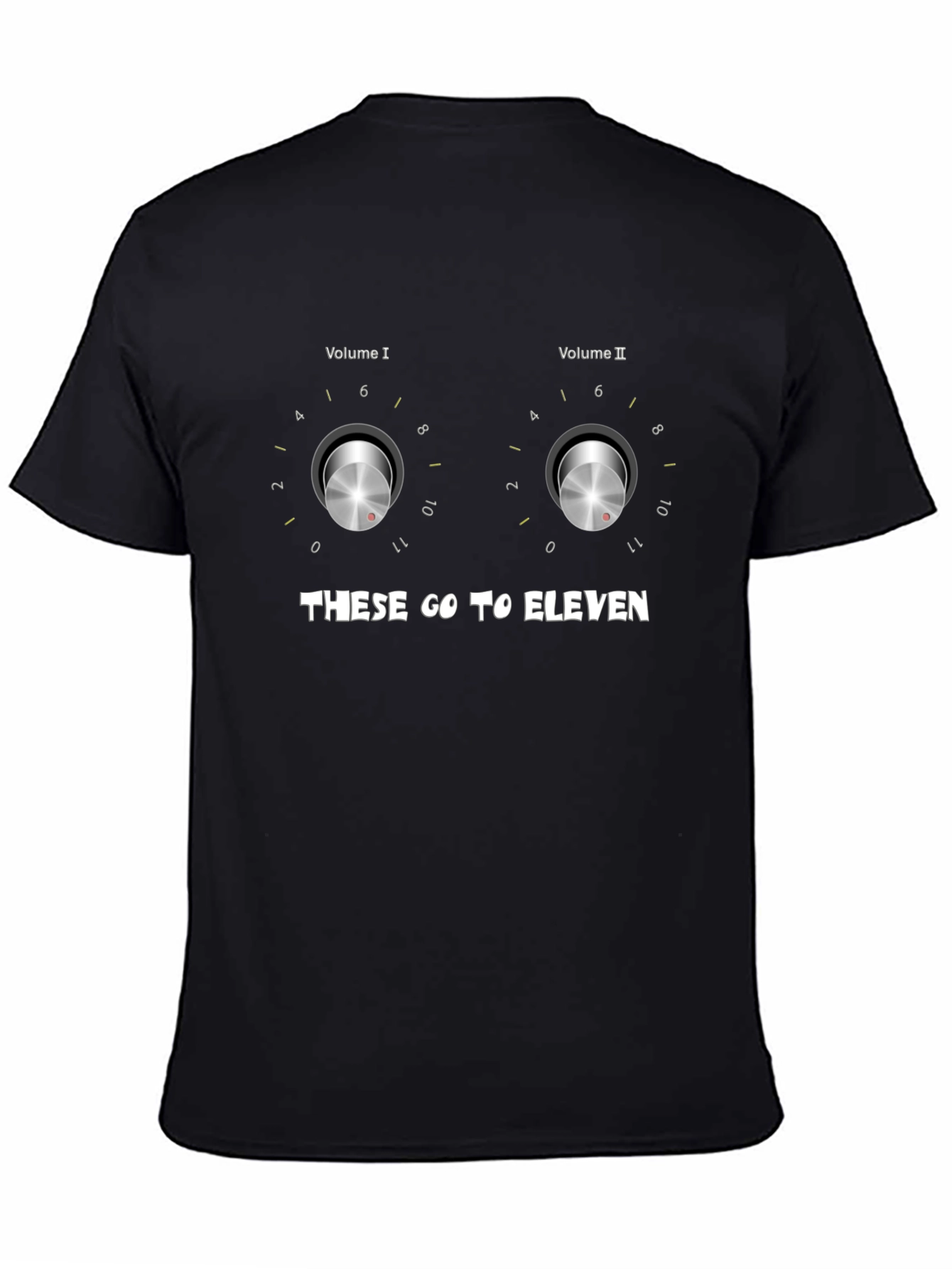 These Go to Eleven T-Shirt - Black