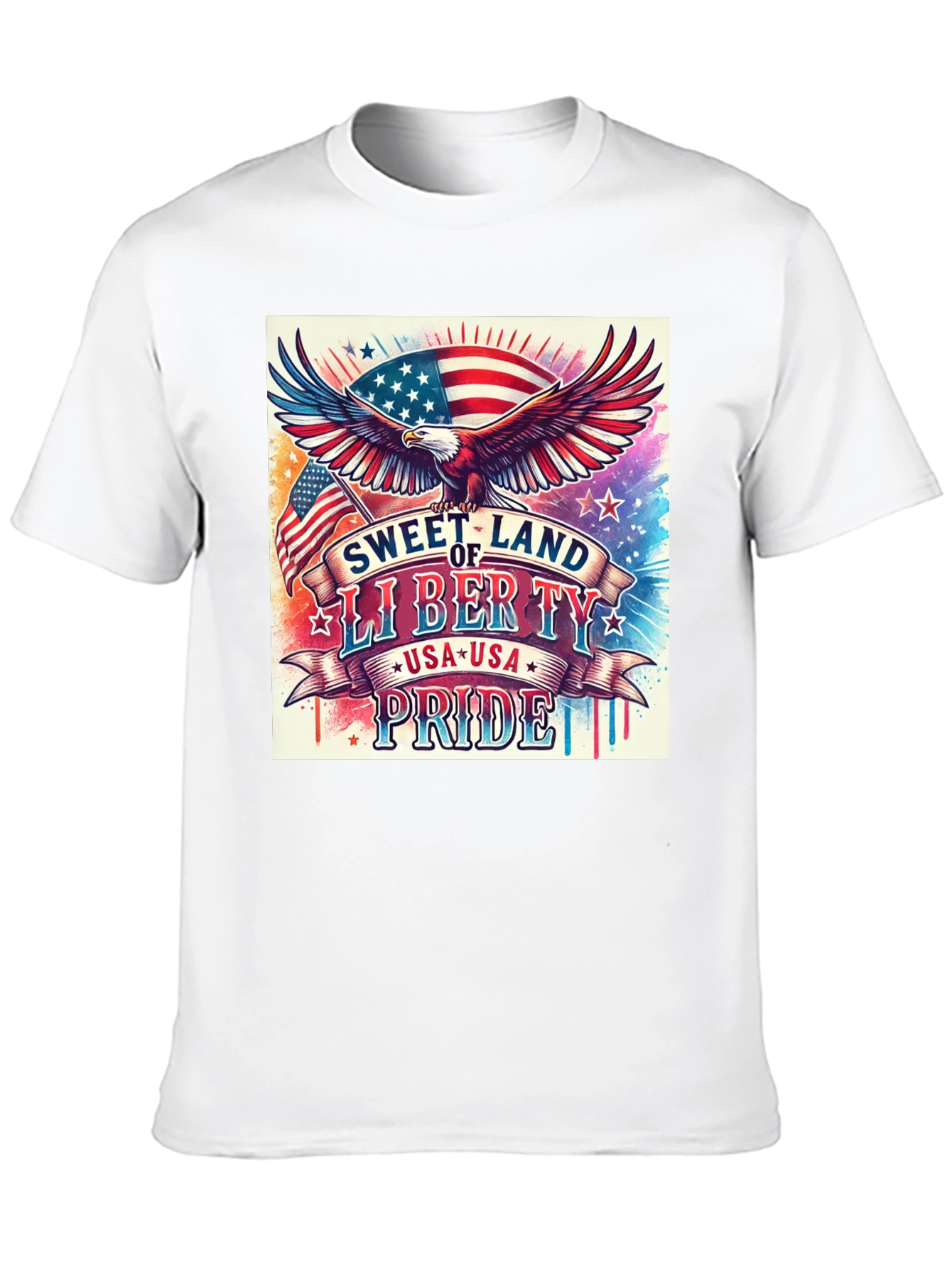 Patriotic Eagle USA Pride T-Shirt
