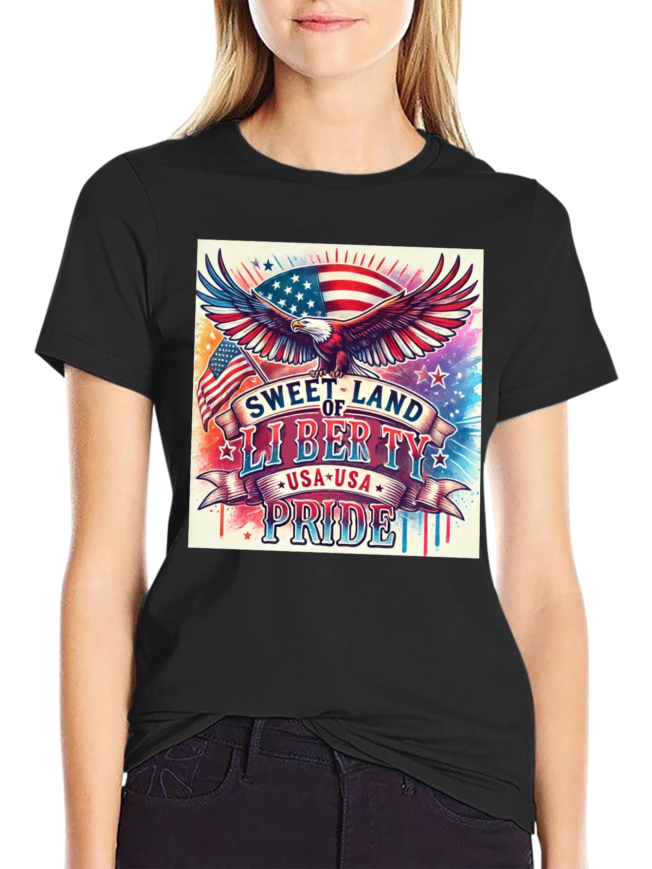 Patriotic Eagle USA Pride T-Shirt