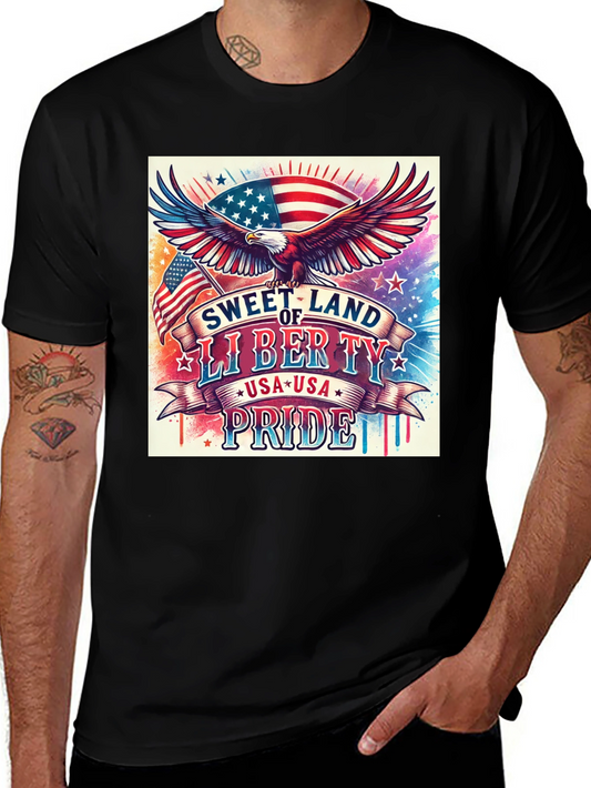 Patriotic Eagle USA Pride T-Shirt