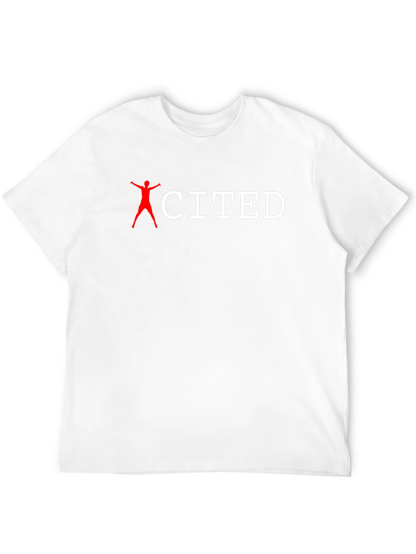 xCITED Graphic T-Shirt - Black Cotton Tee