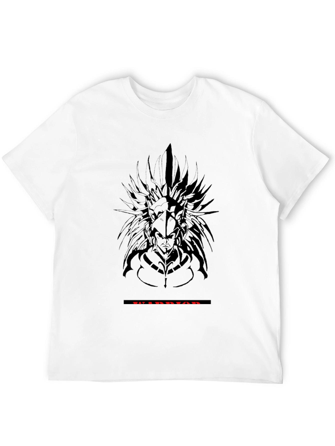 Warrior Graphic Black T-Shirt
