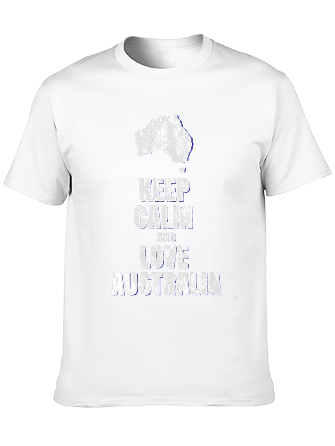 Keep Calm and Love Australia Black T-Shirt