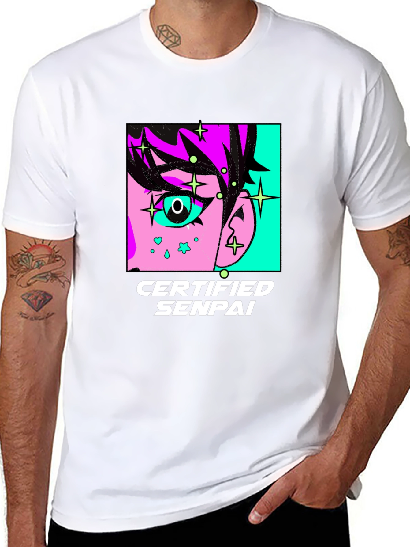 Certified Senpai Anime Graphic Tee