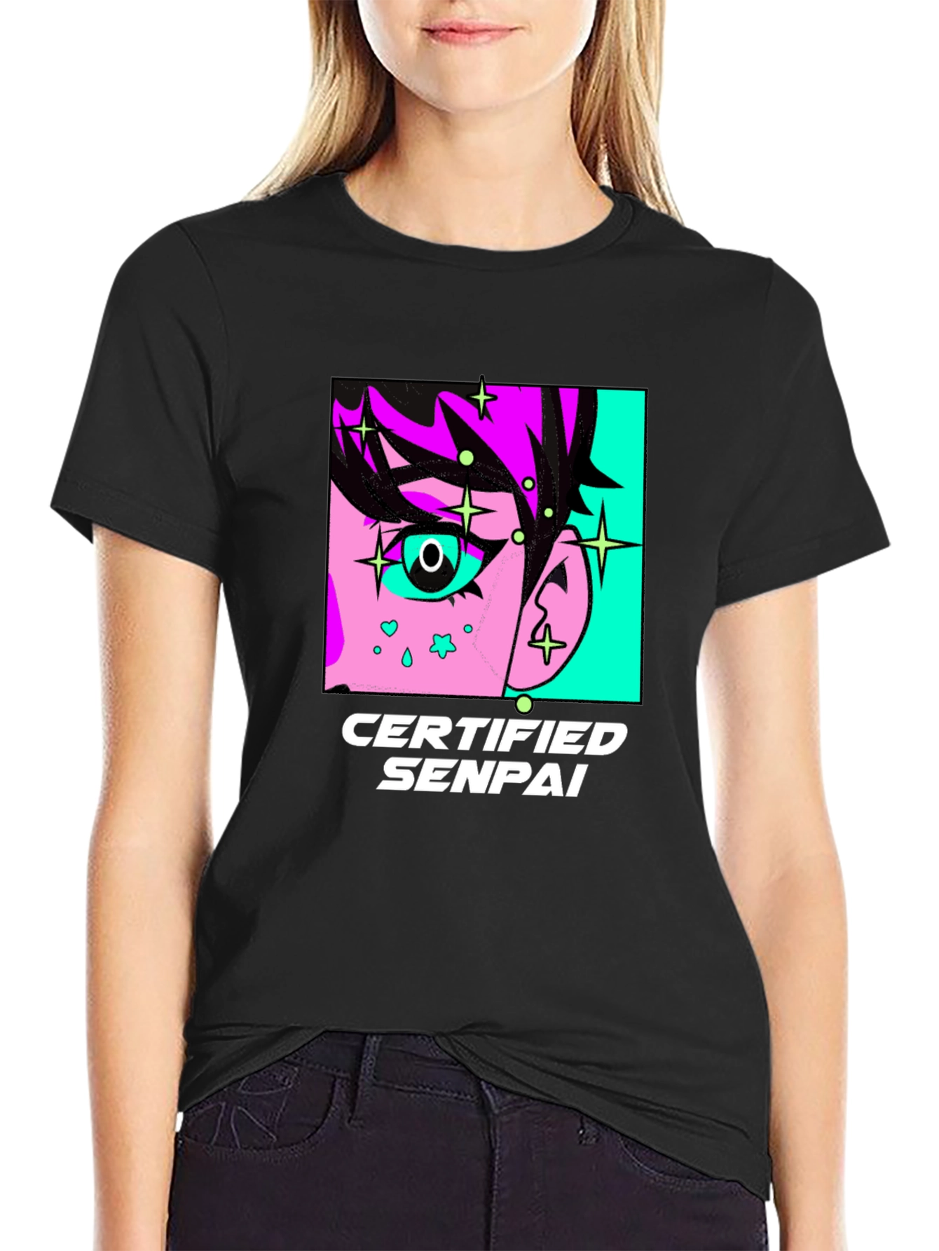Certified Senpai Anime Graphic Tee