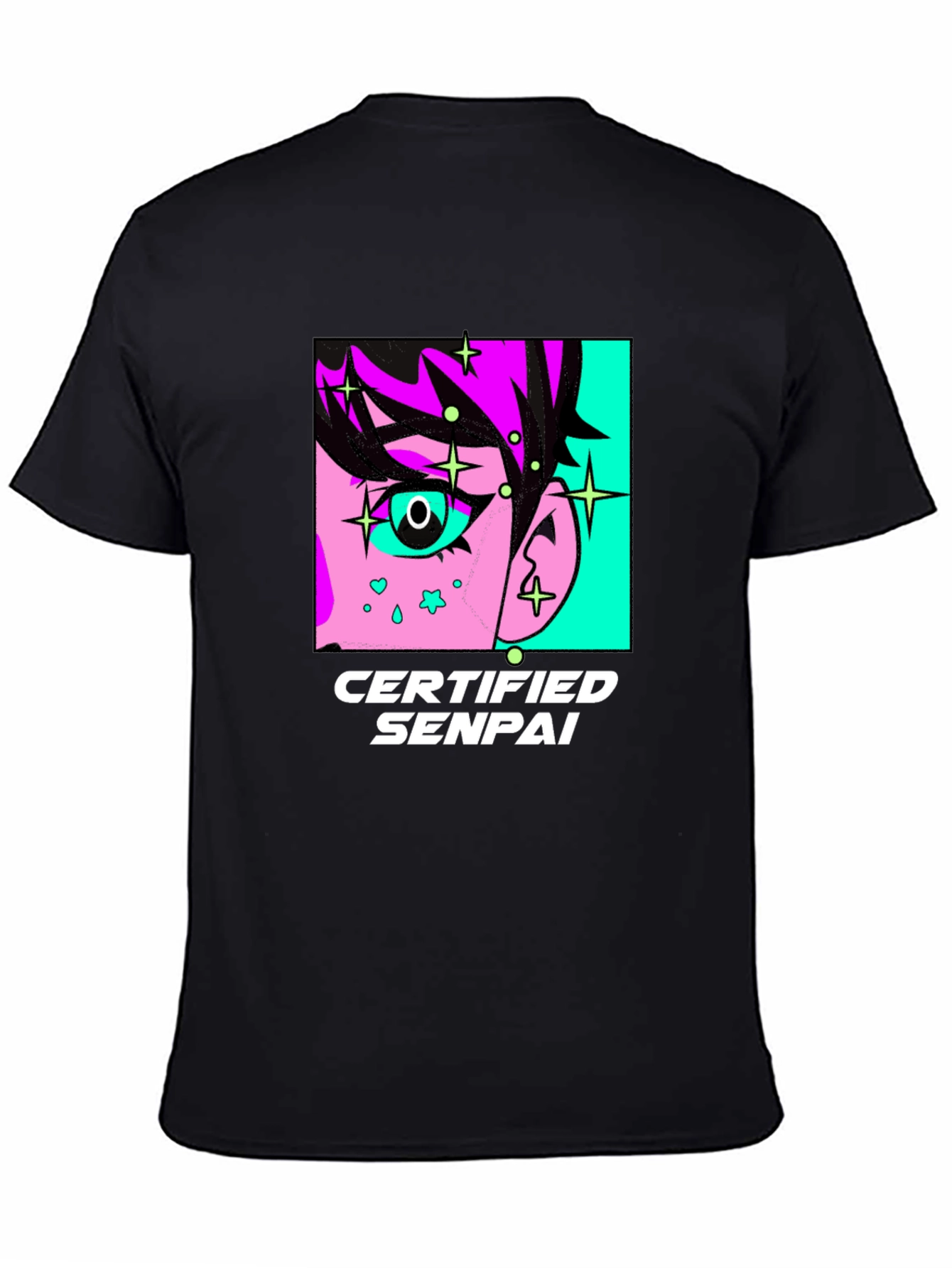 Certified Senpai Anime Graphic Tee