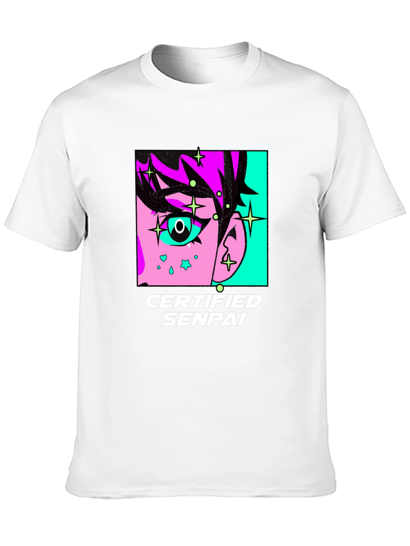 Certified Senpai Anime Graphic Tee