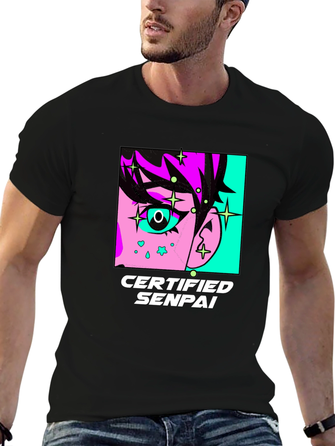 Certified Senpai Anime Graphic Tee