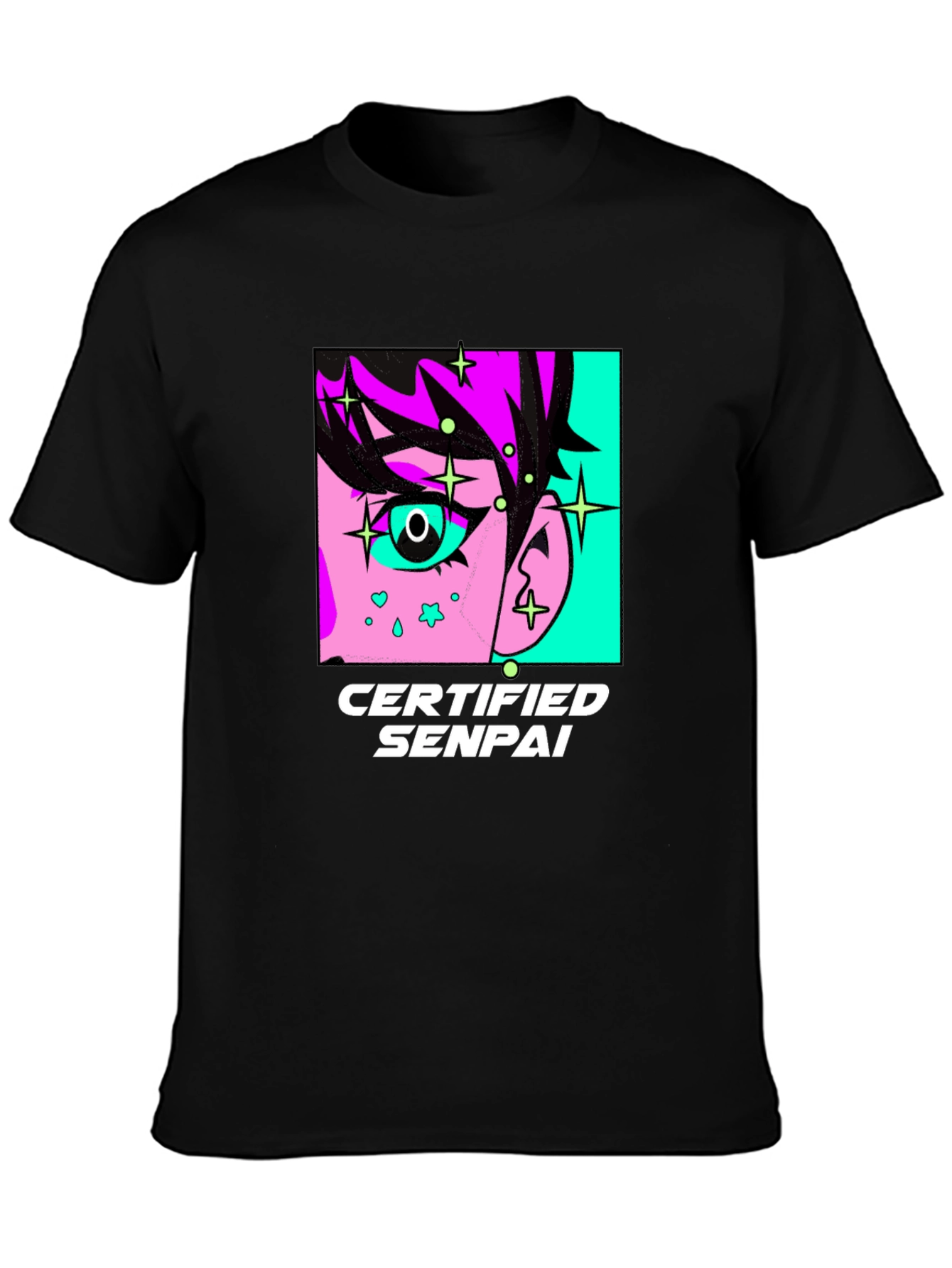 Certified Senpai Anime Graphic Tee