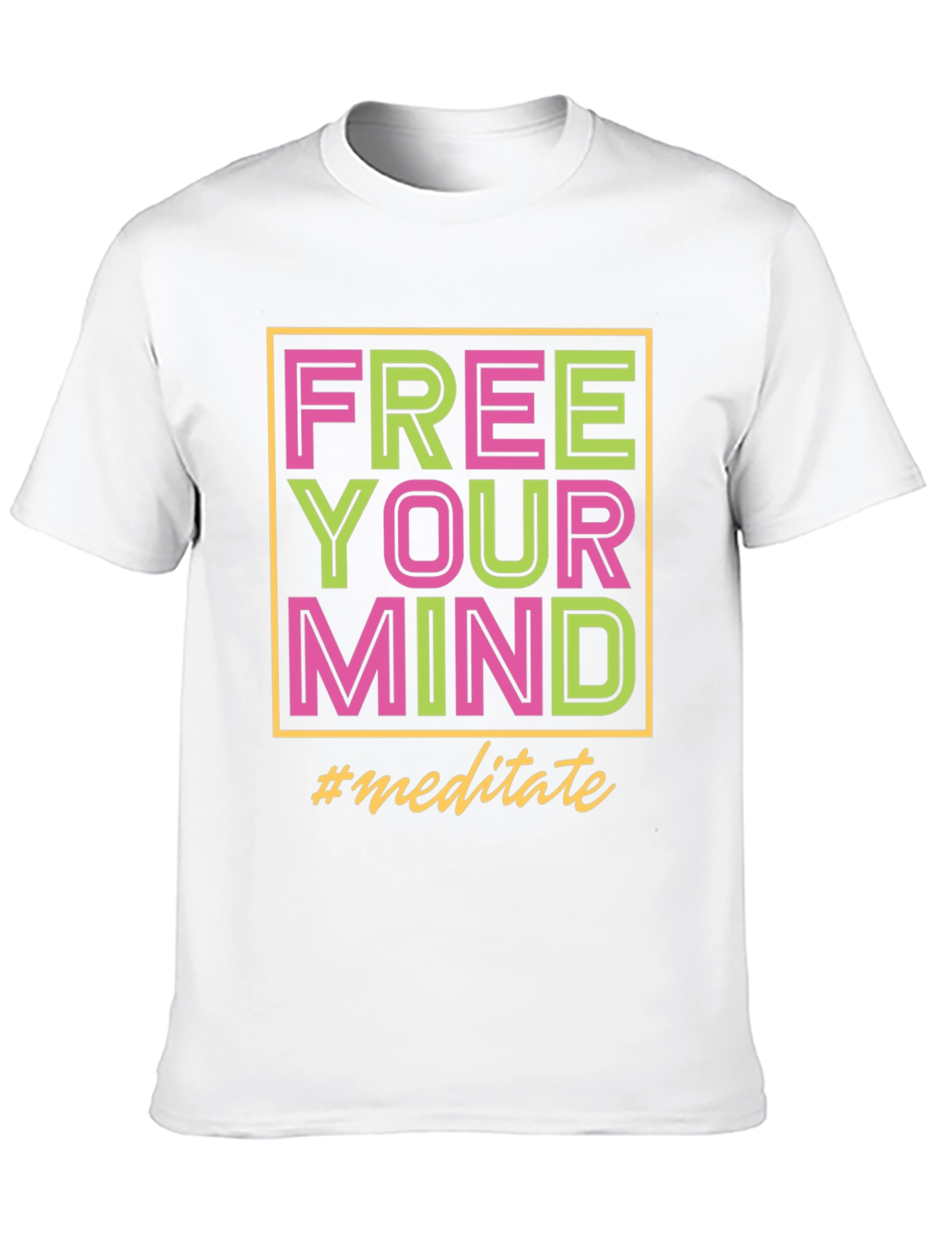 Free Your Mind T-Shirt - Meditate Tee