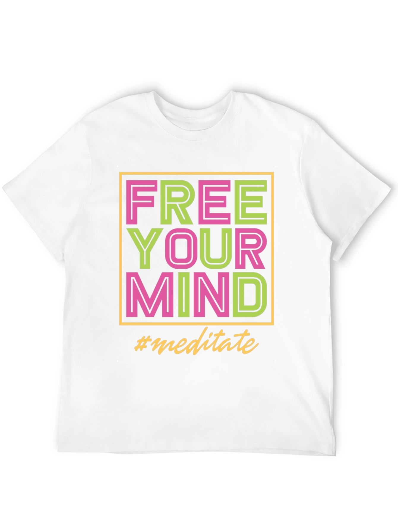 Free Your Mind T-Shirt - Meditate Tee