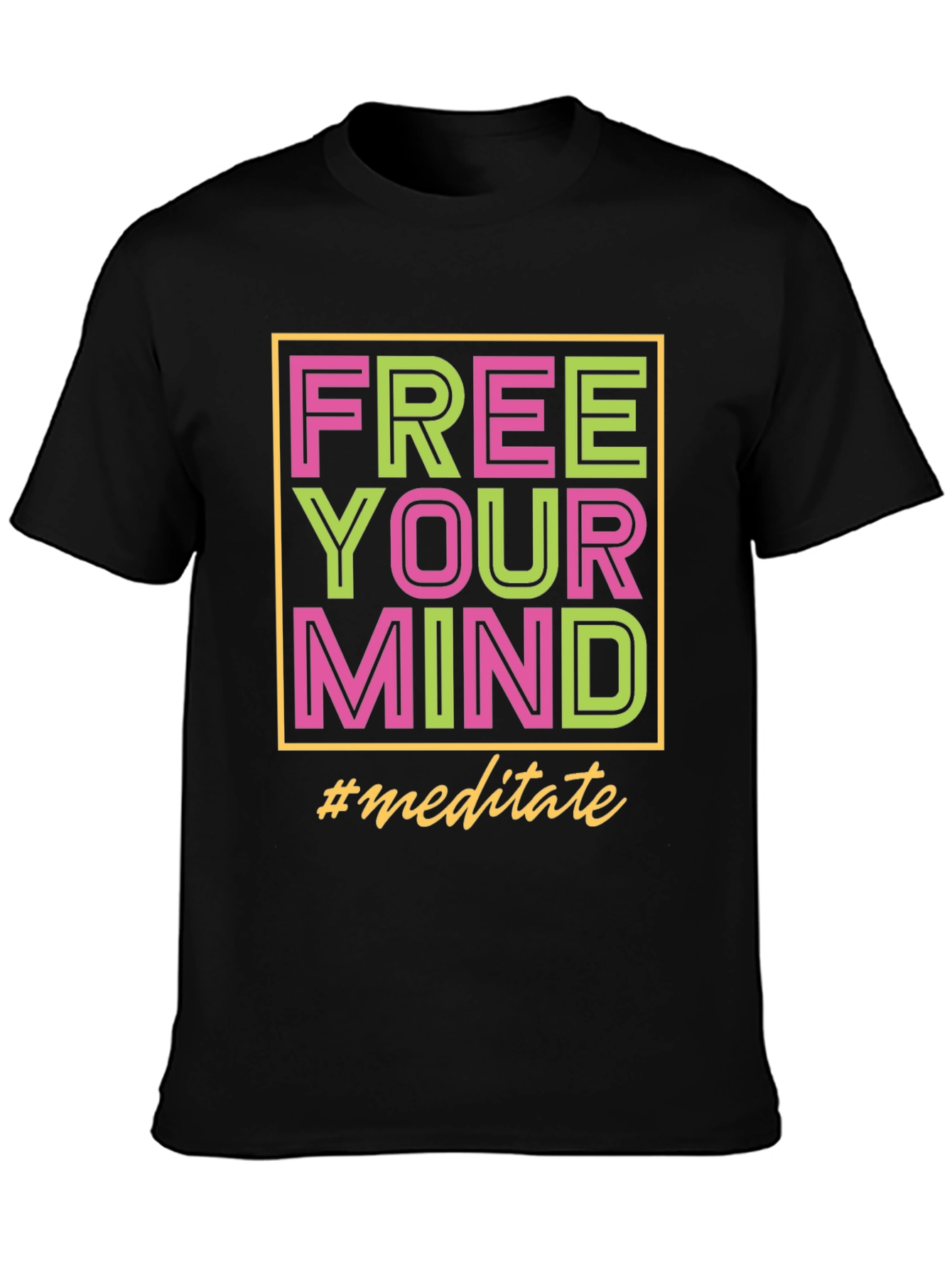 Free Your Mind T-Shirt - Meditate Tee