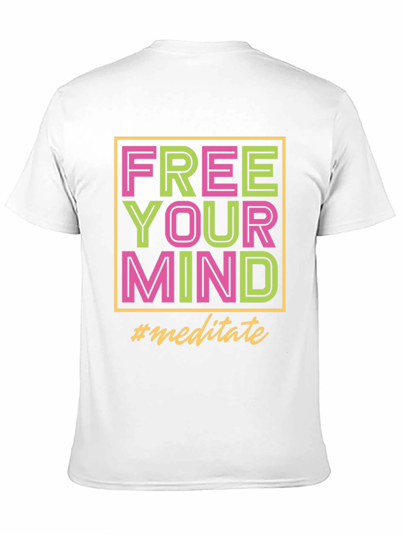 Free Your Mind T-Shirt - Meditate Tee