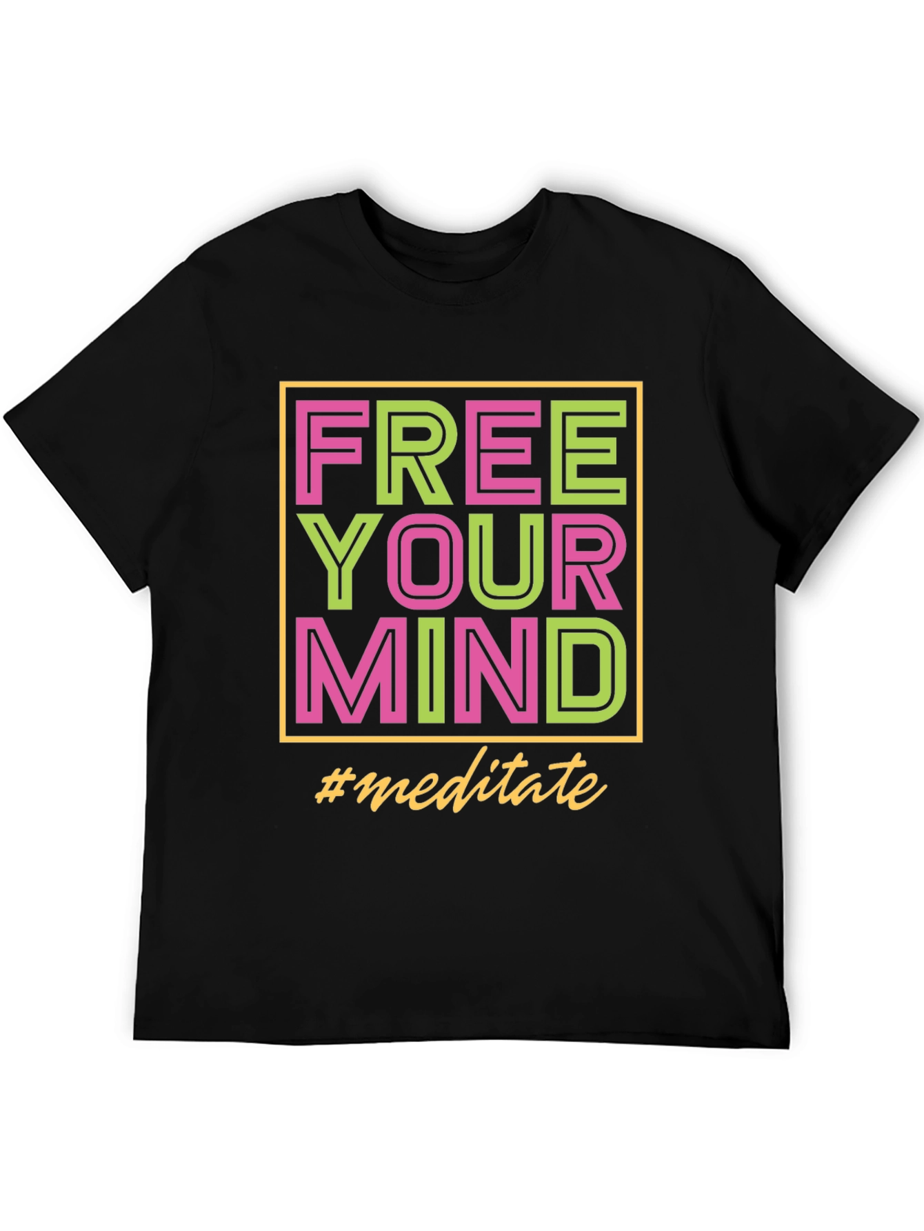 Free Your Mind T-Shirt - Meditate Tee