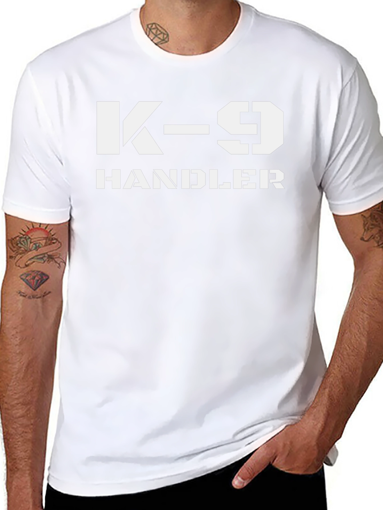 K-9 Handler Graphic Tee - Black