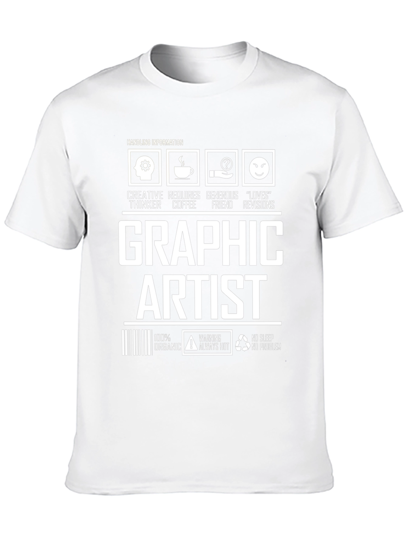 Graphic Artist T-Shirt - Creative Thinker Design