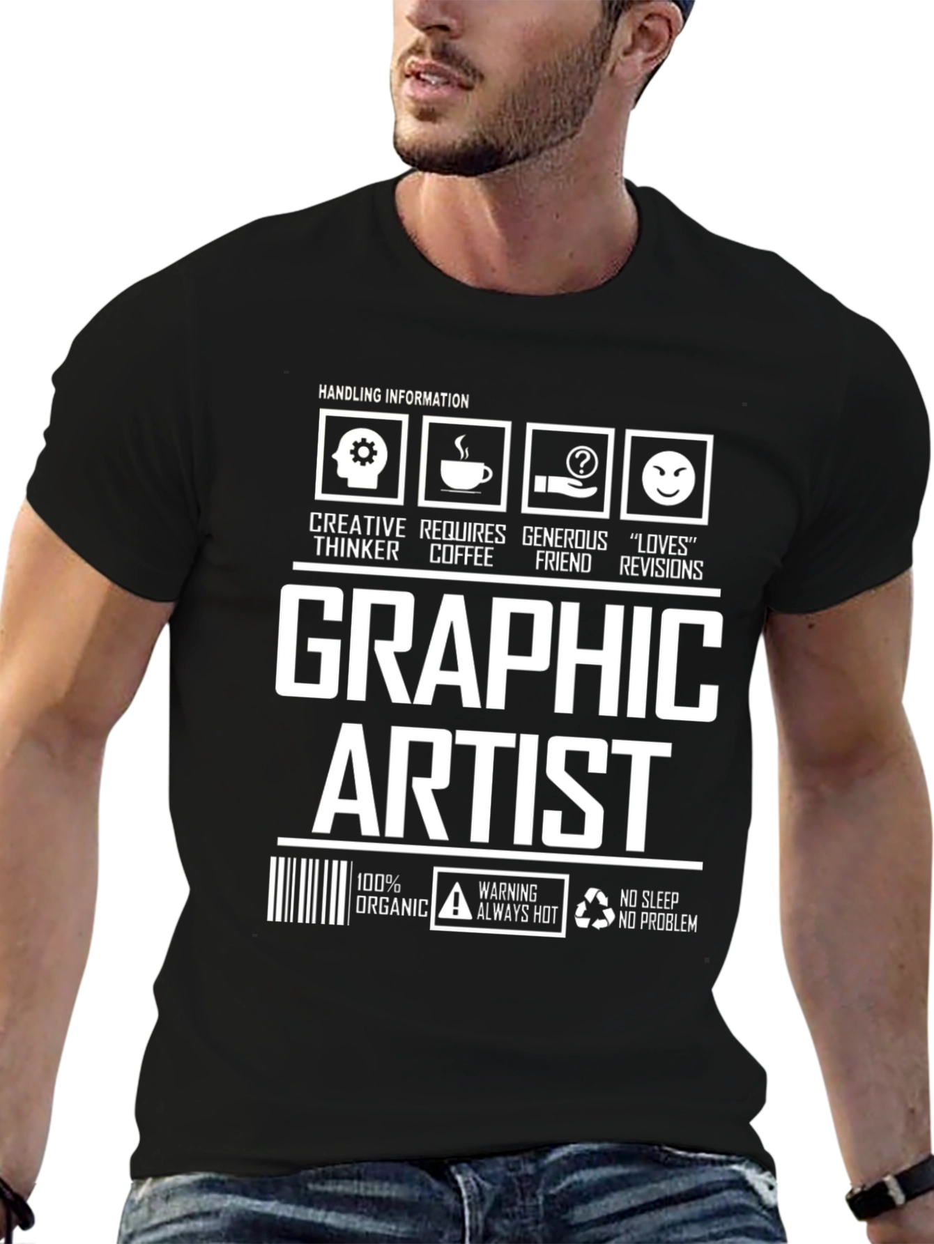 Graphic Artist T-Shirt - Creative Thinker Design