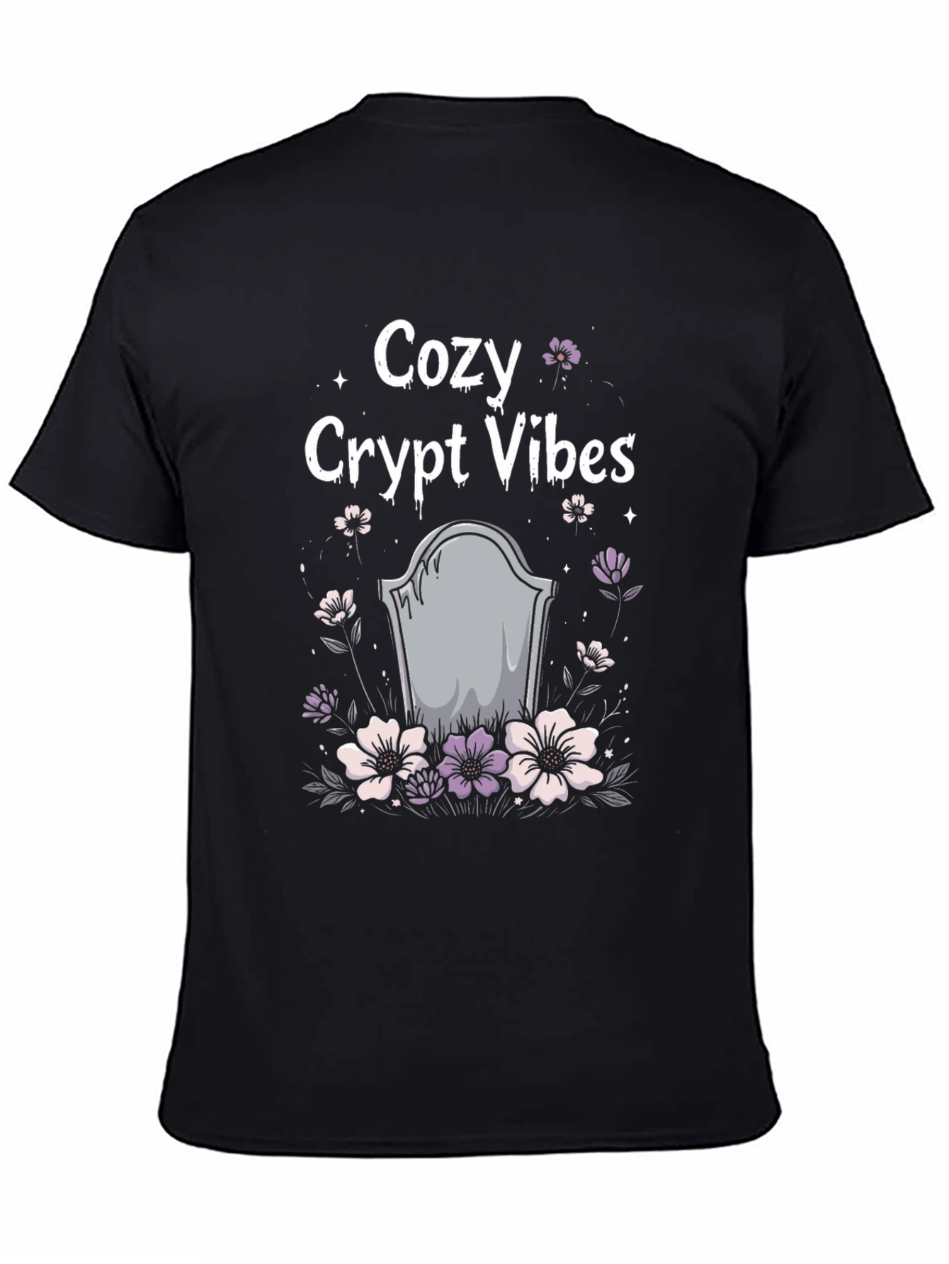 Cozy Crypt Vibes Graphic Tee