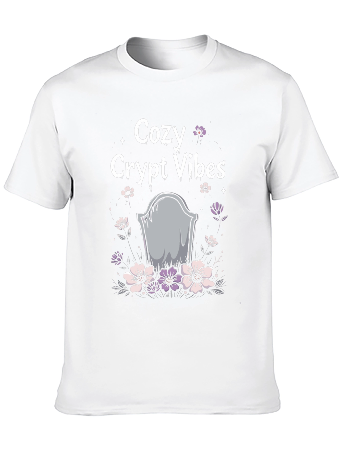 Cozy Crypt Vibes Graphic Tee
