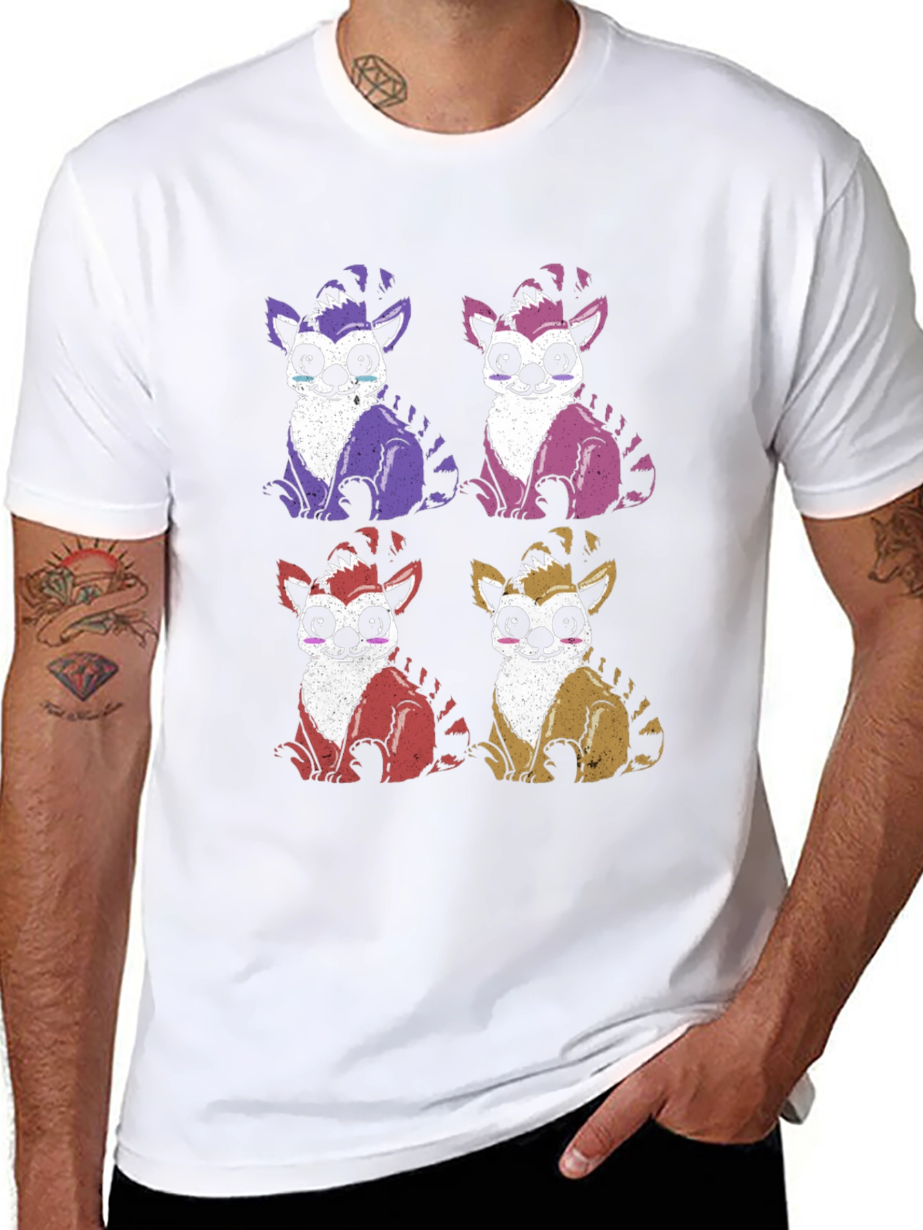 Lemur Quartet T-Shirt - Fun & Unique Design