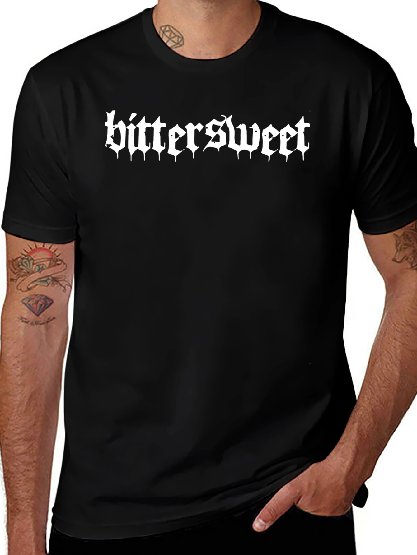 Bittersweet Graphic Black T-Shirt