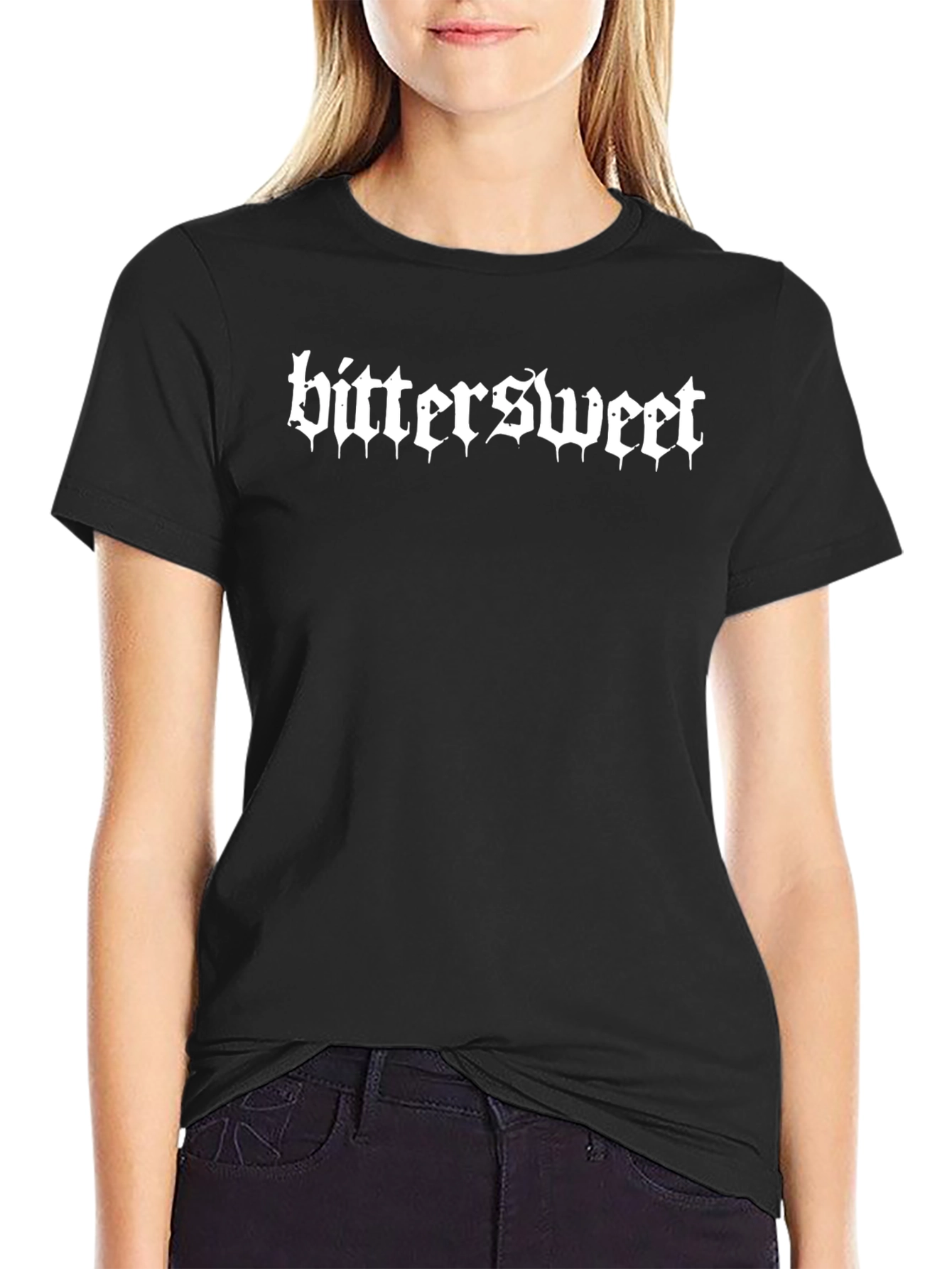 Bittersweet Graphic Black T-Shirt