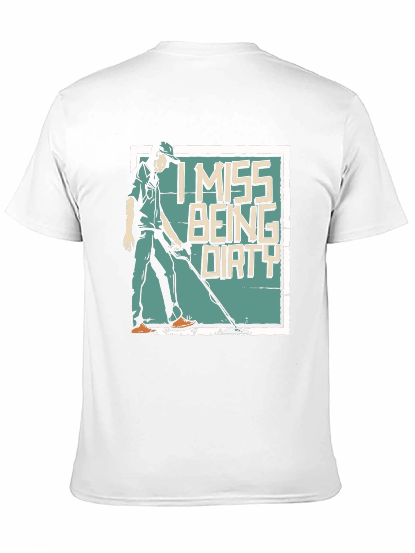 I Miss Being Dirty T-Shirt - Metal Detecting Gift