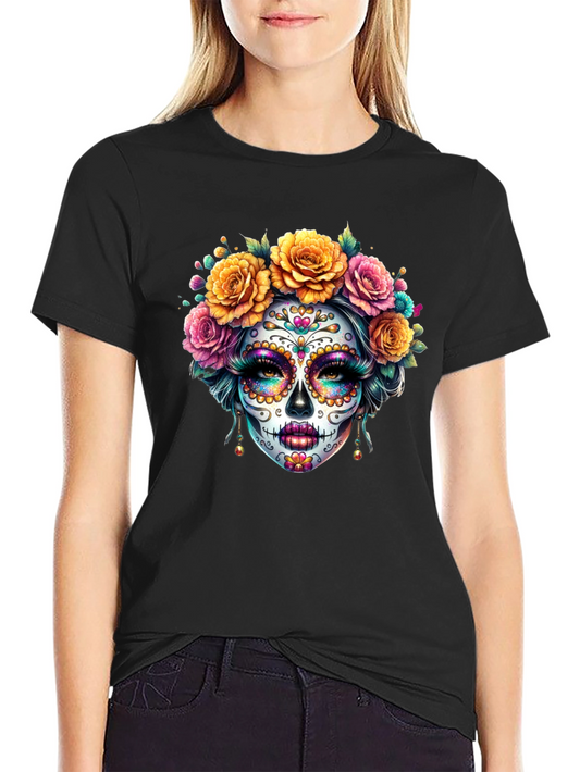Day of the Dead Sugar Skull T-Shirt