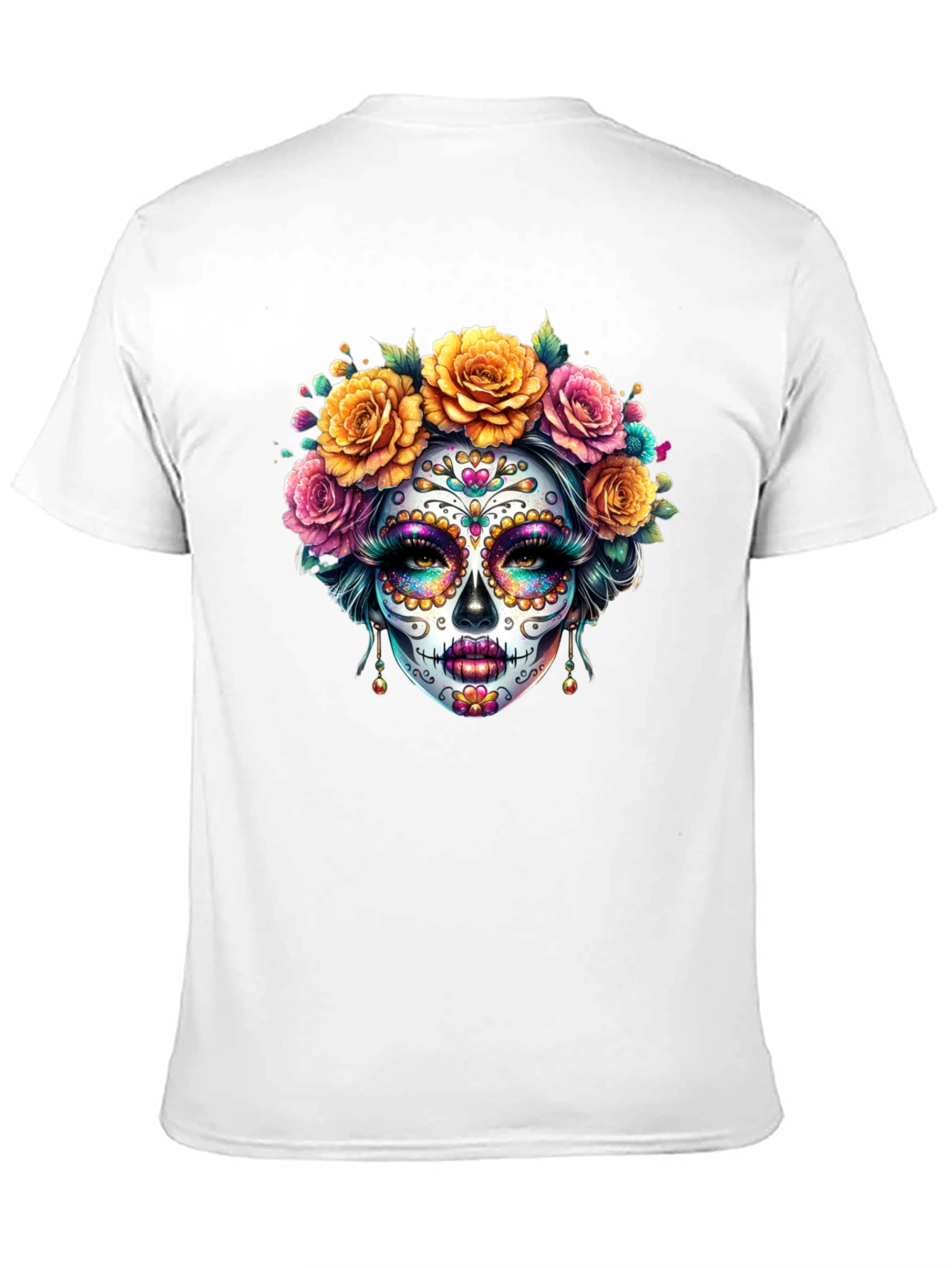 Day of the Dead Sugar Skull T-Shirt