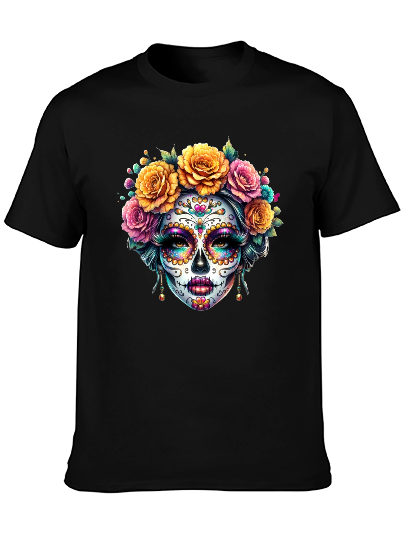 Day of the Dead Sugar Skull T-Shirt