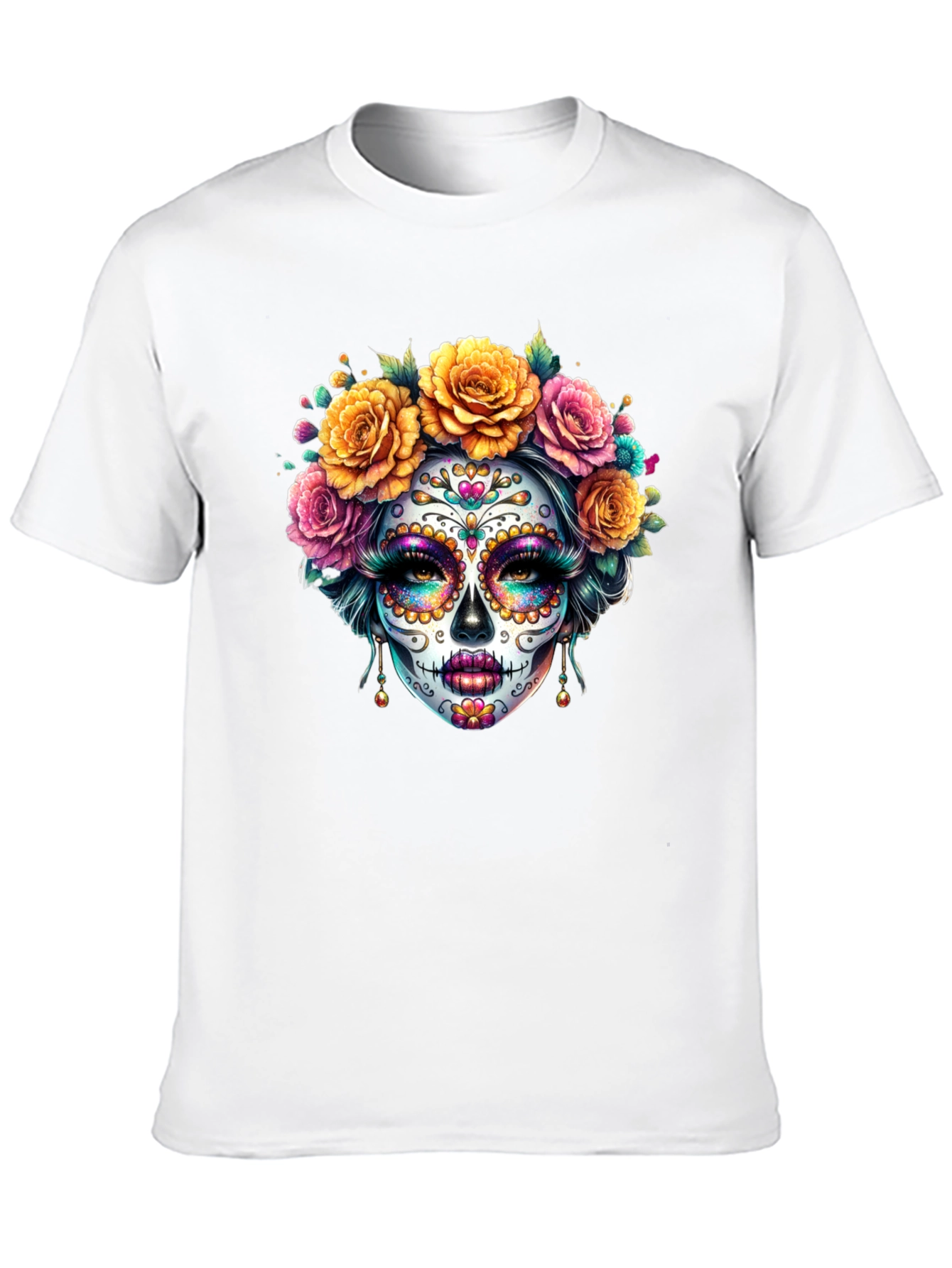 Day of the Dead Sugar Skull T-Shirt