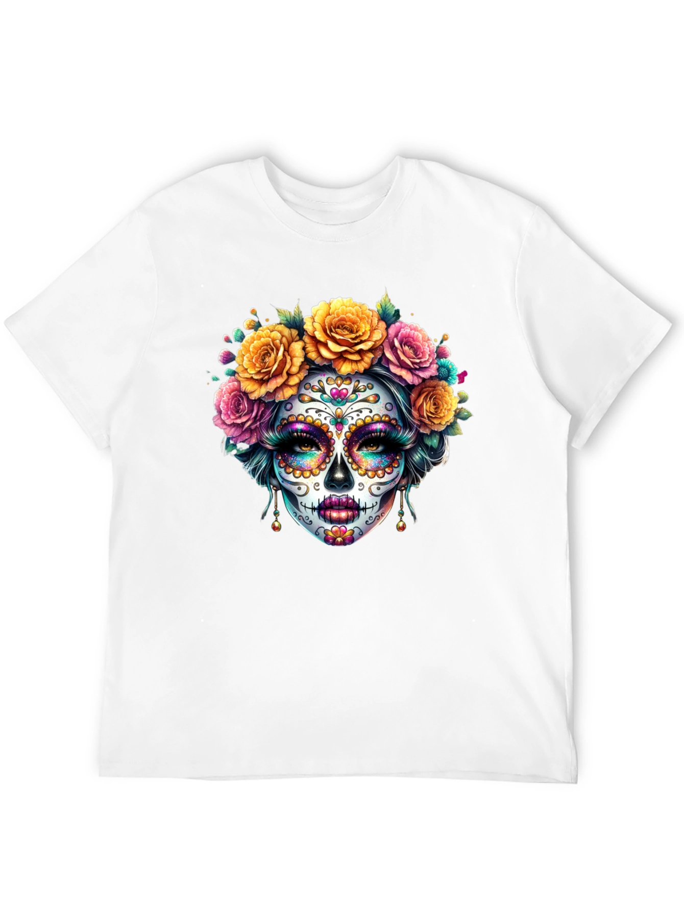 Day of the Dead Sugar Skull T-Shirt