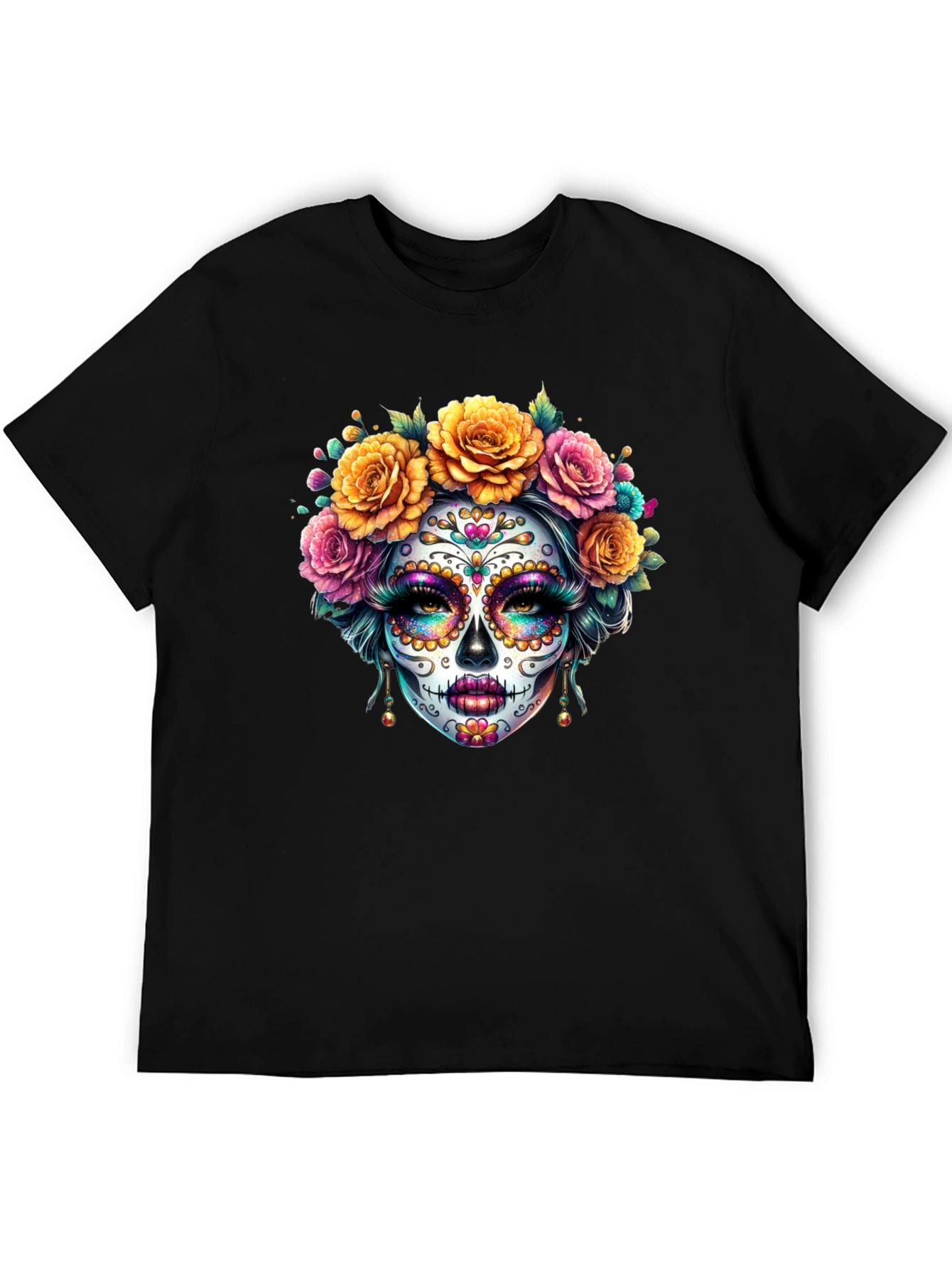 Day of the Dead Sugar Skull T-Shirt