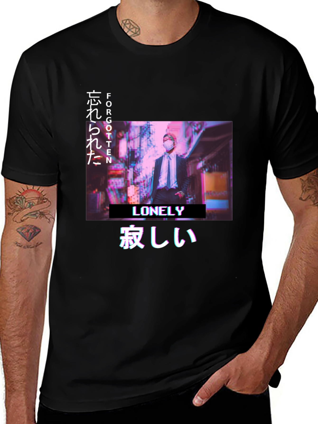Lonely Forgotten Graphic T-Shirt