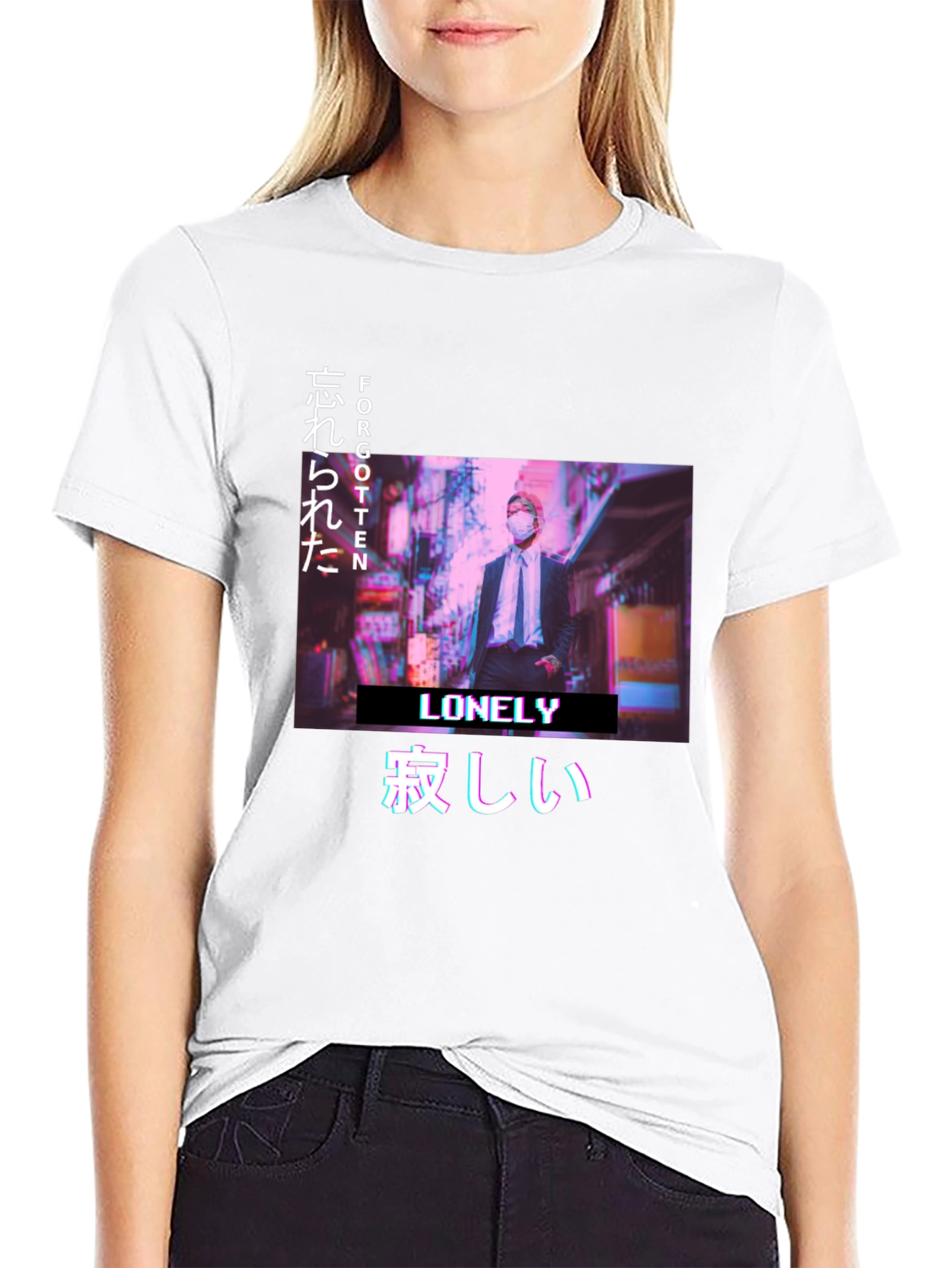 Lonely Forgotten Graphic T-Shirt